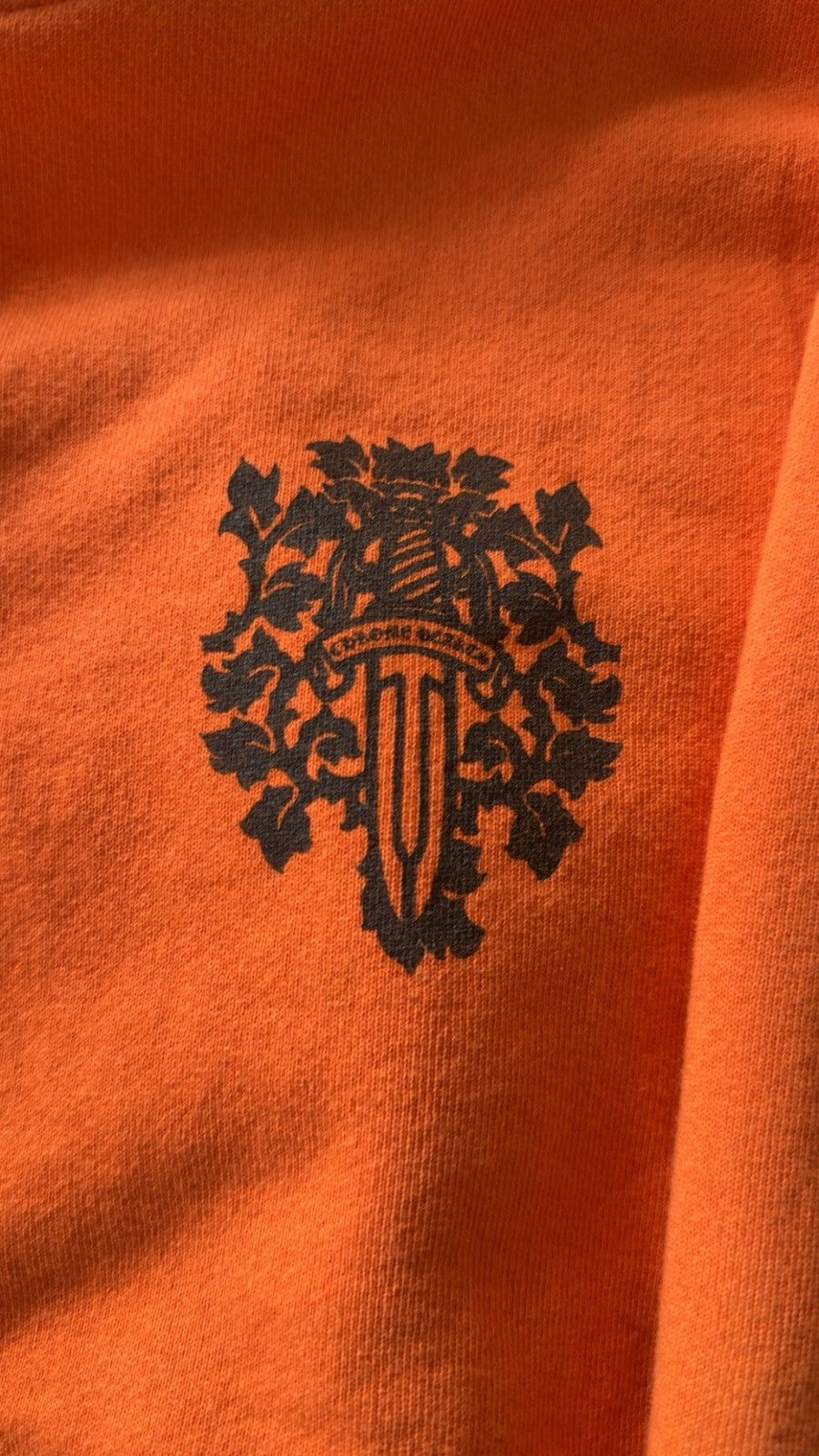 Chrome Hearts Orange Chrome Hearts Vines Dagger Hoodie Size US M / EU 48-50 / 2 - 3 Thumbnail