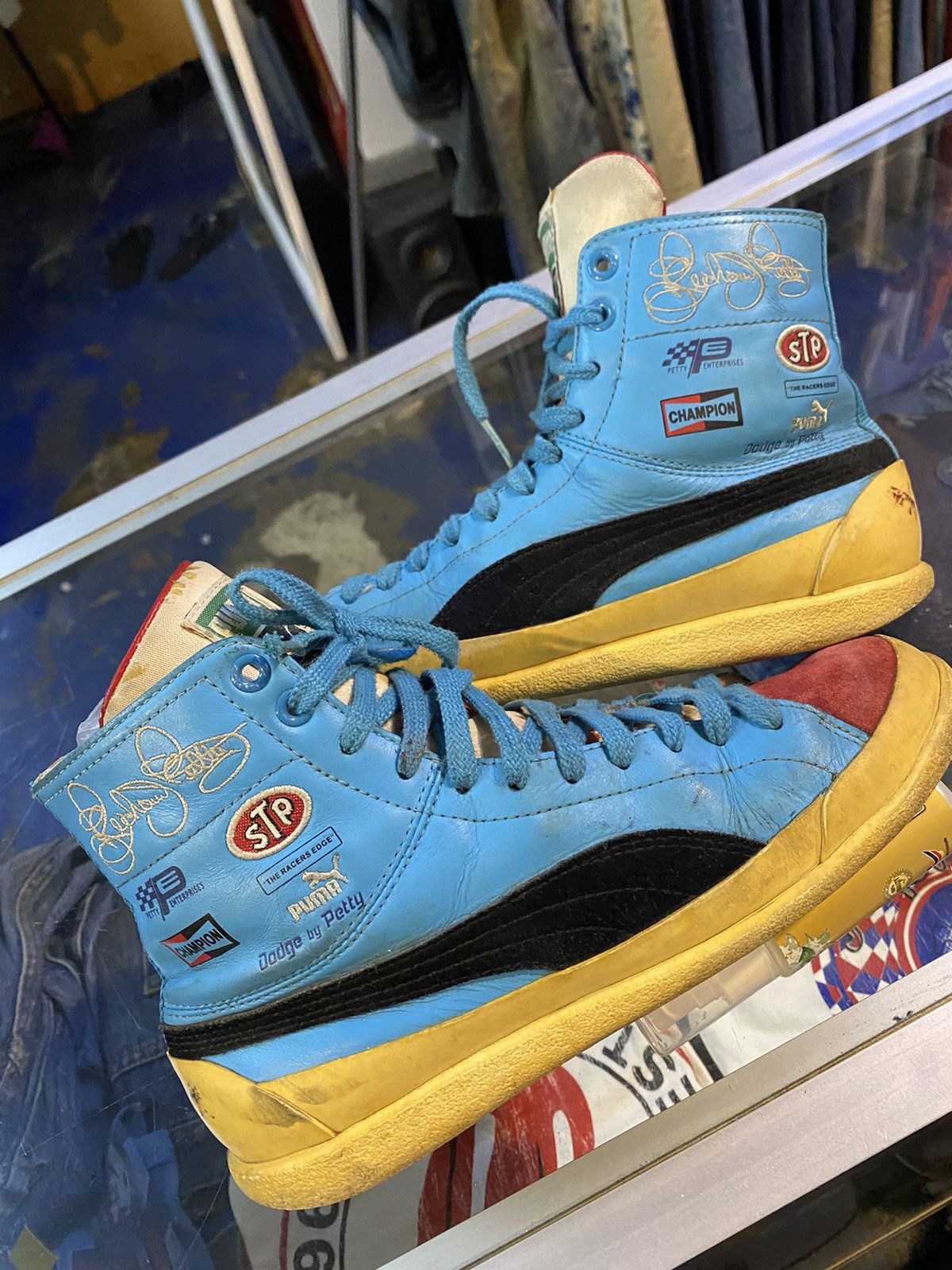 Vintage puma racing Richard petty