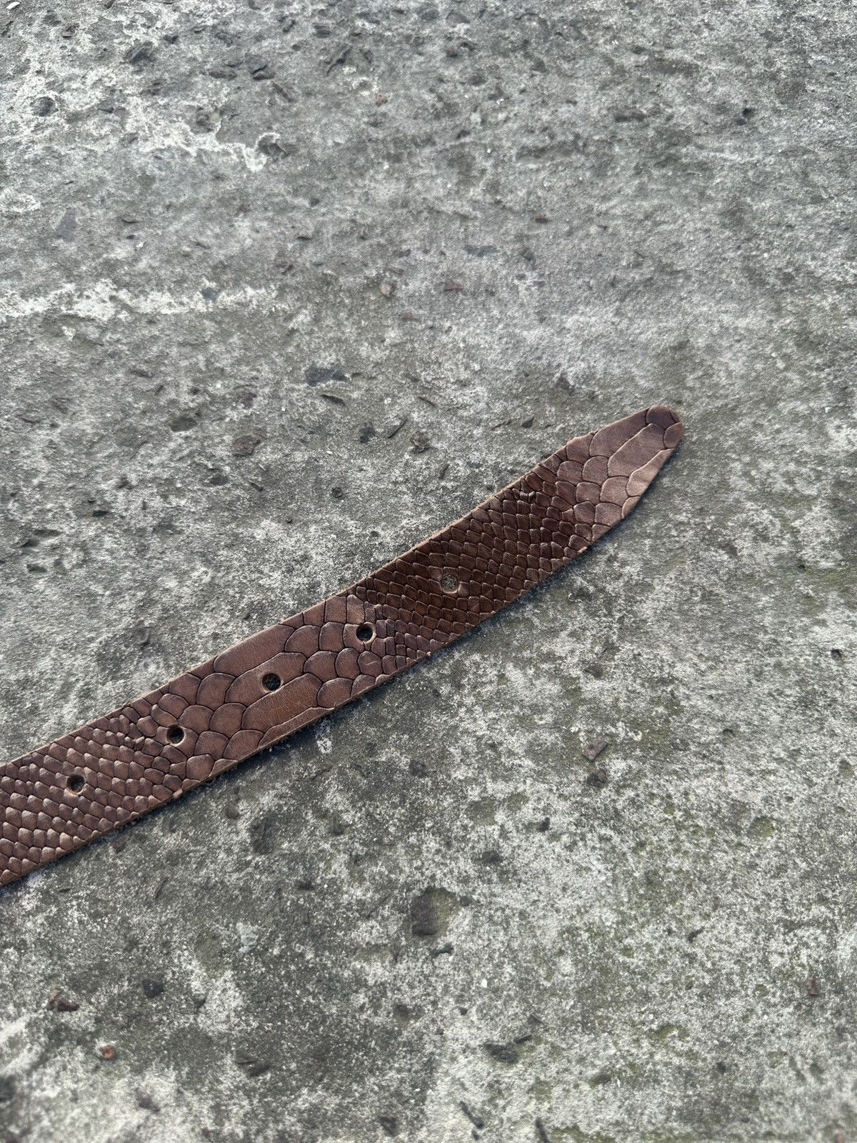 Vintage Y2K Snake Belts Streetwear Leather Avant Garde Vintage USA Size ONE SIZE - 2 Thumbnail