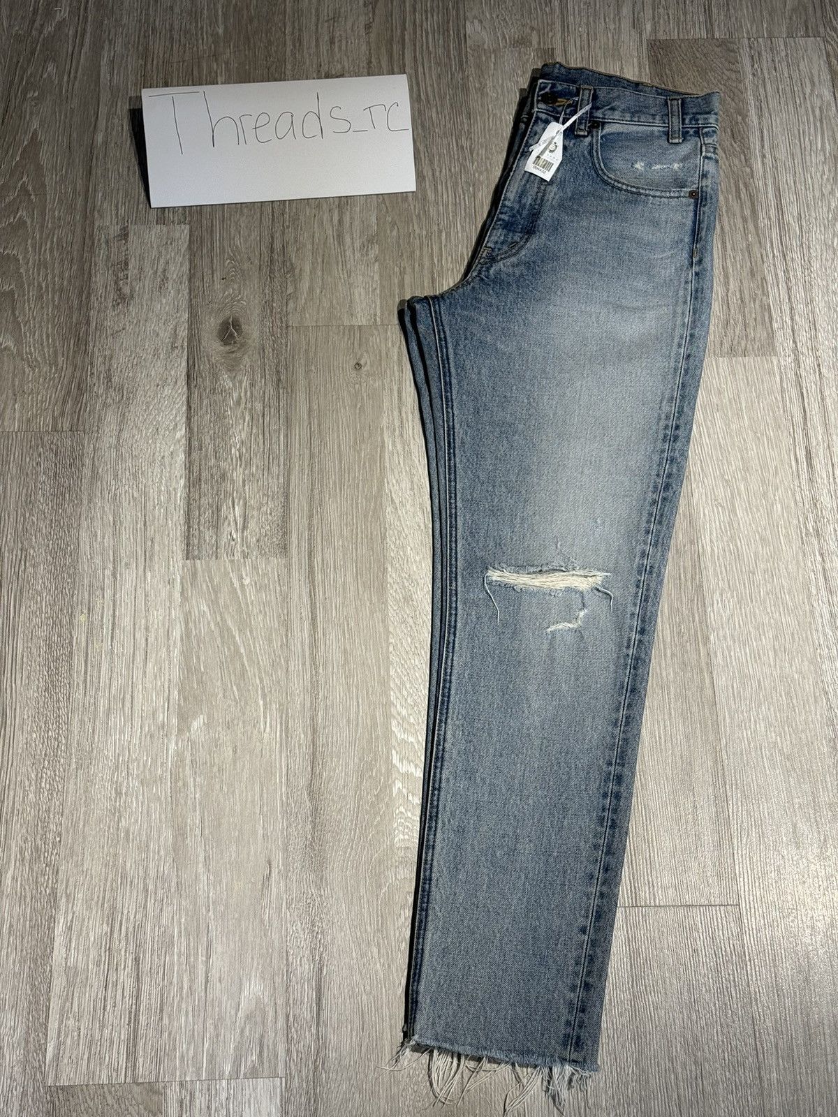 Celine CELINE DISTRESSED JEANS Size 27" / US 4 / IT 40 - 8 Thumbnail