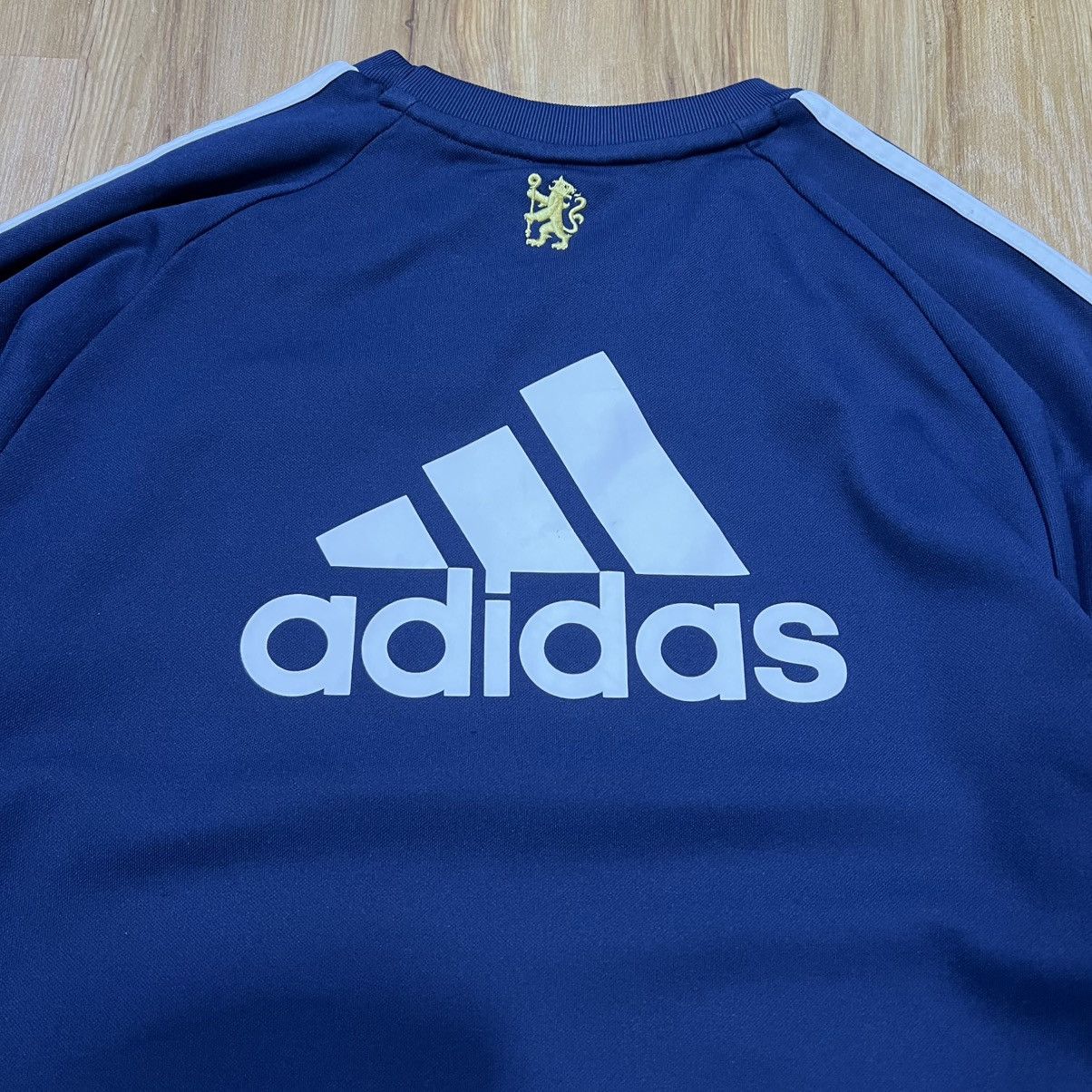 Adidas 2010-11 Vintage Adidas Chelsea Football Sweatshirt Size US S / EU 44-46 / 1 - 6 Thumbnail