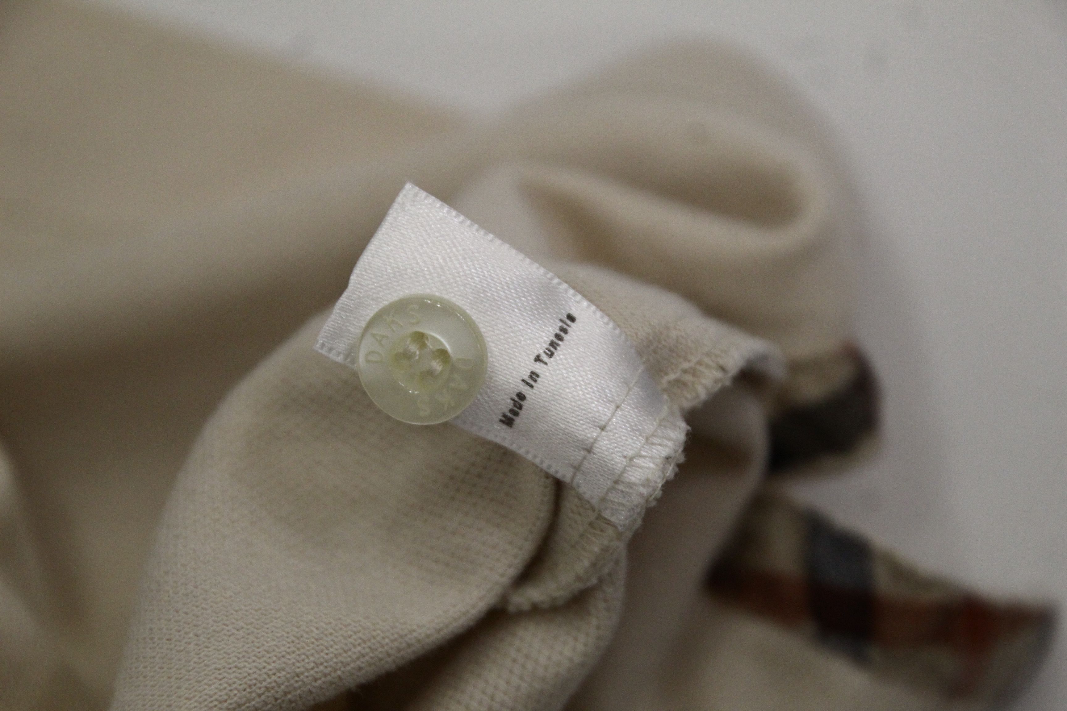 DAKS Daks Signature checker collar mercerized baggy polo shirt Size US XL / EU 56 / 4 - 8 Thumbnail