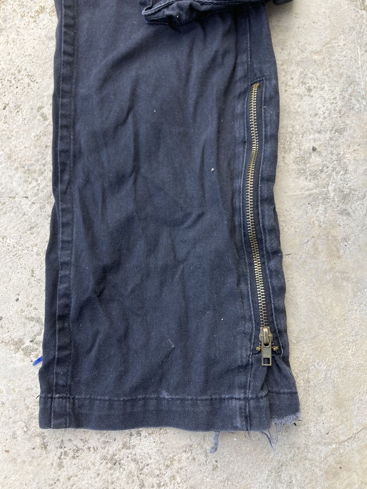 Japanese Brand Vintage Bike Star Bondage Cargo Distressed Pants Size US 30 / EU 46 - 6 Thumbnail
