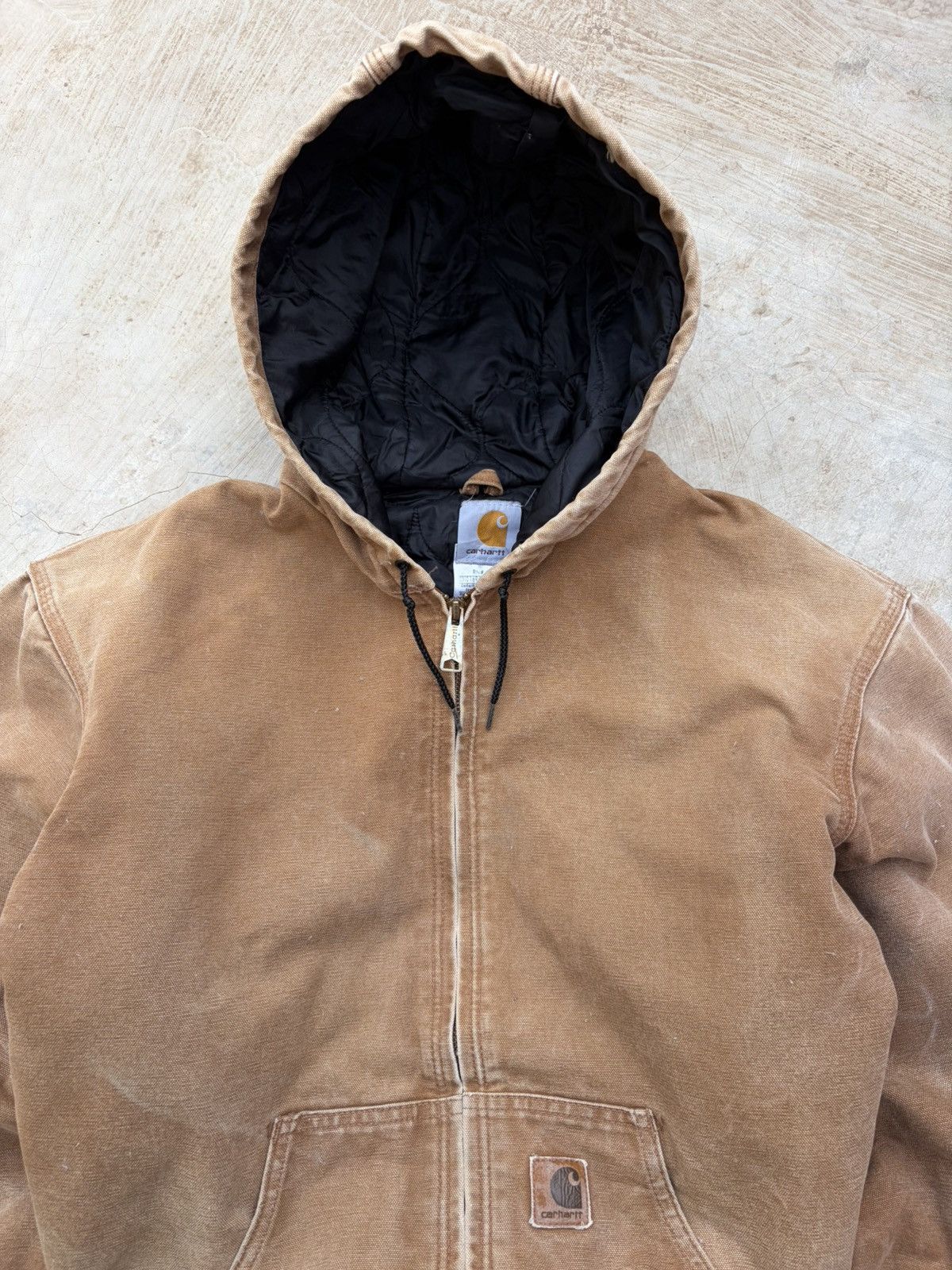 Carhartt Vintage 00s Carhartt Active Hood Jacket Size US M / EU 48-50 / 2 - 2 Thumbnail