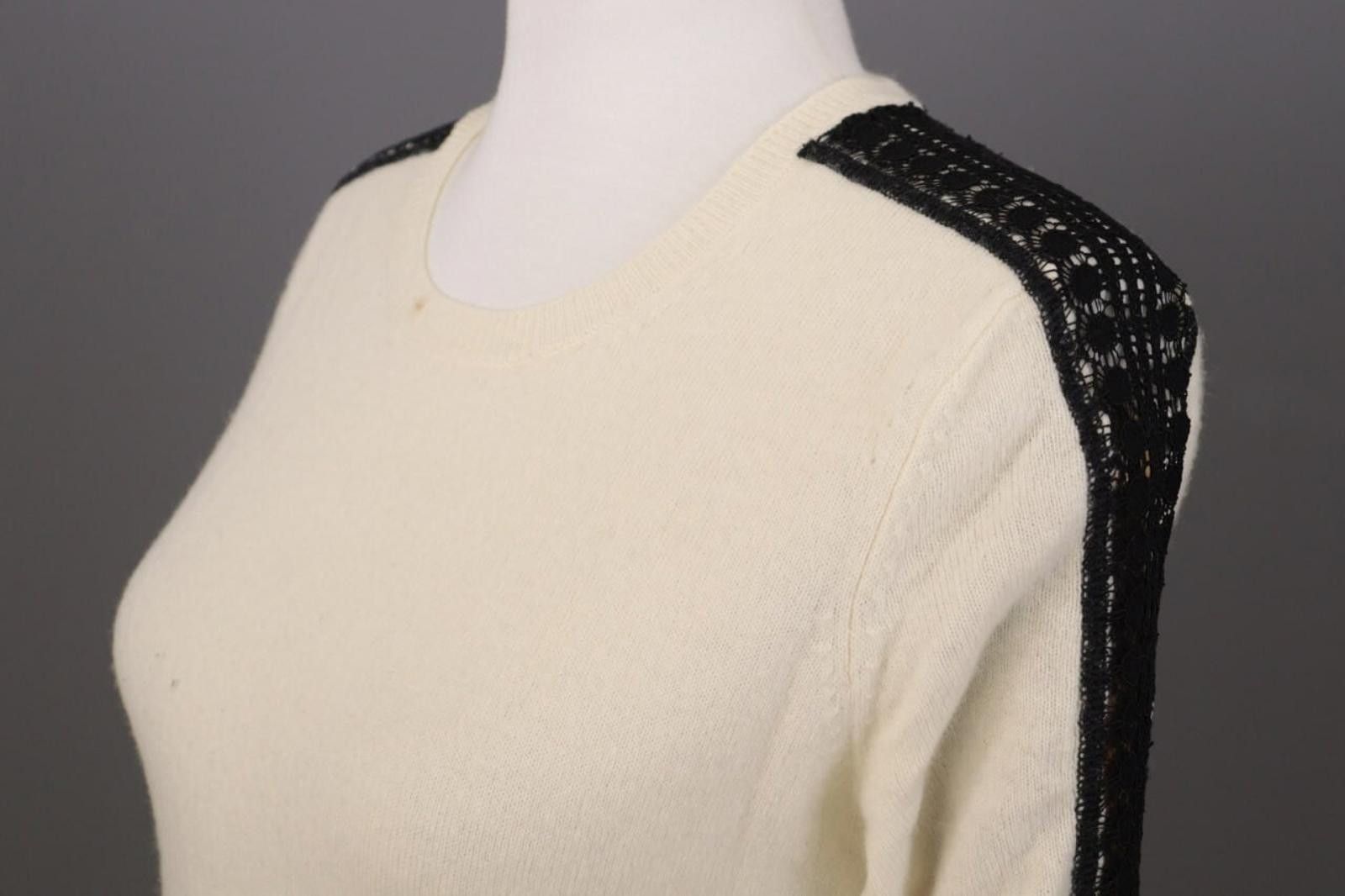 The Kooples The Kooples Beige Wool Cashmere Knit Sweater Size XS Size XS / US 0-2 / IT 36-38 - 8 Thumbnail