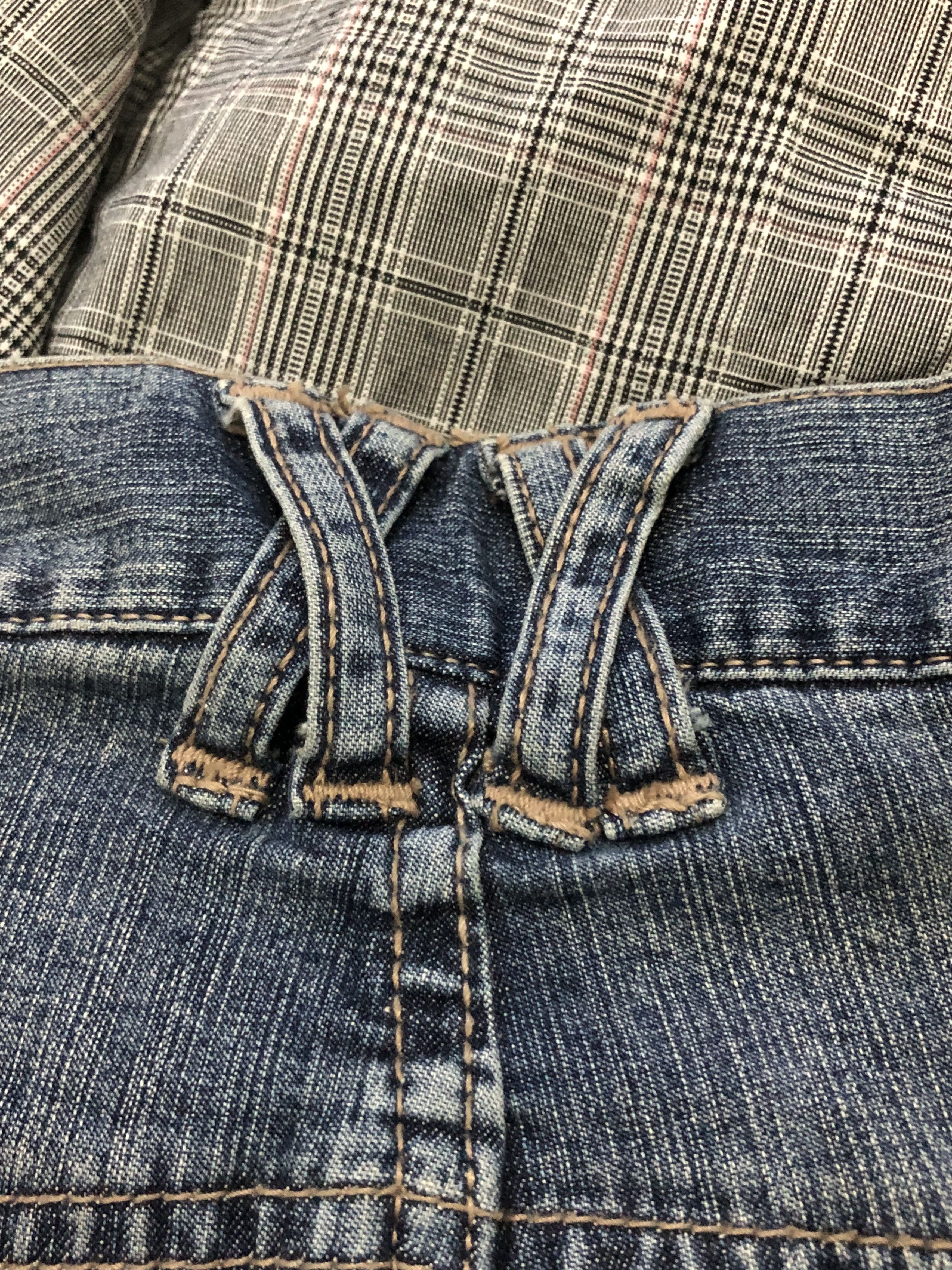 PPFM Very Rare PPFM Anarchy Denim Eastern Rock Design 2 in 1 Size US 33 - 18 Thumbnail