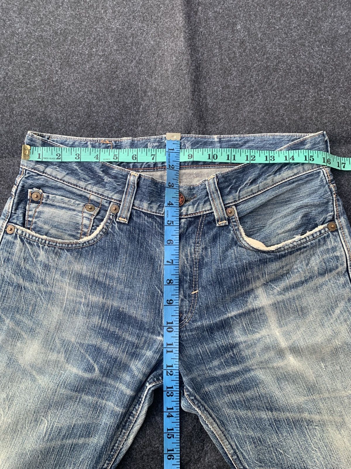 Edwin Flare Edwin 503 fucking faded style. Made in Japan 🇯🇵. Size US 32 / EU 48 - 5 Thumbnail