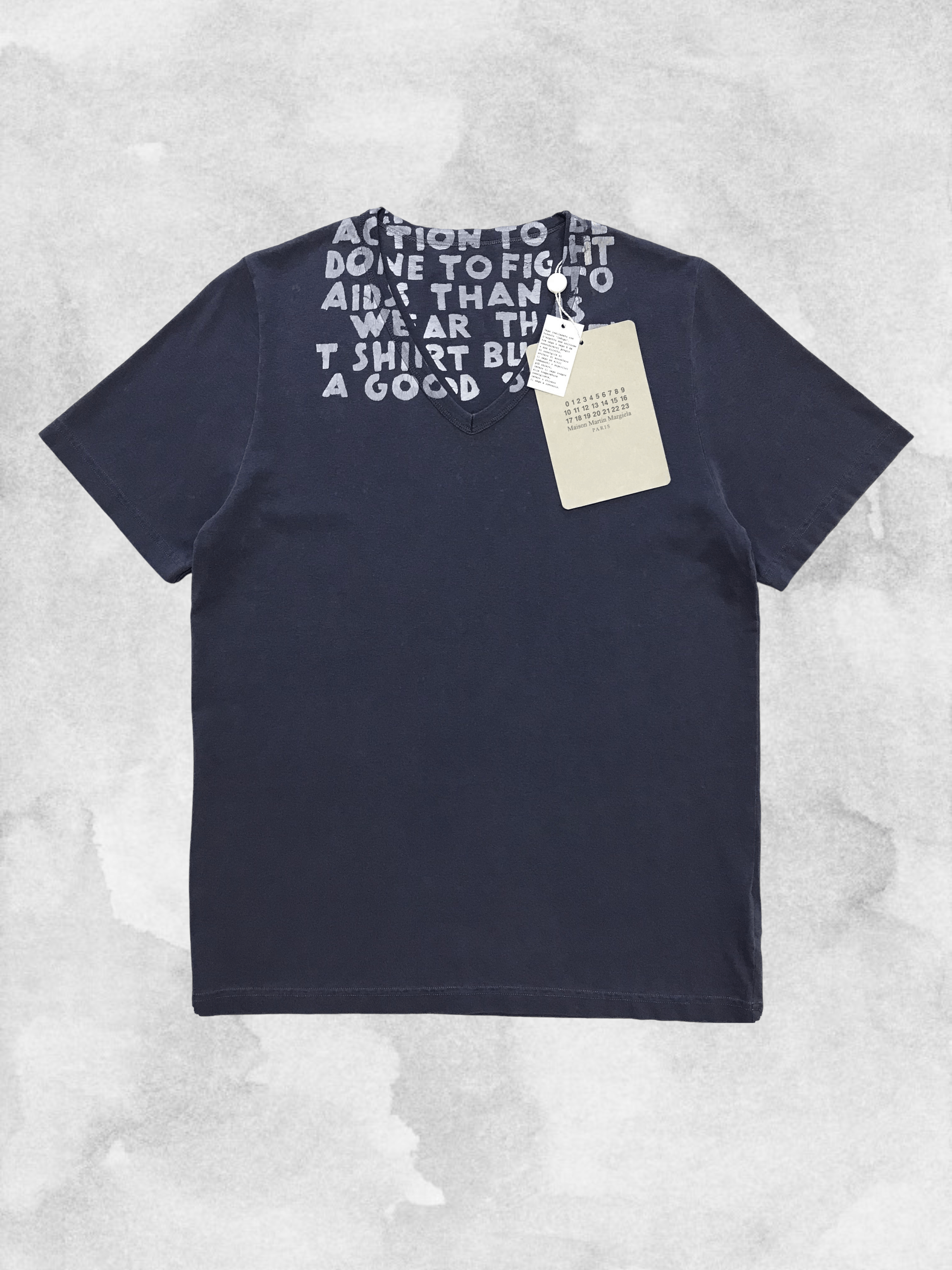 Maison Margiela × Vintage Maison Margiela Aids Awareness Tee