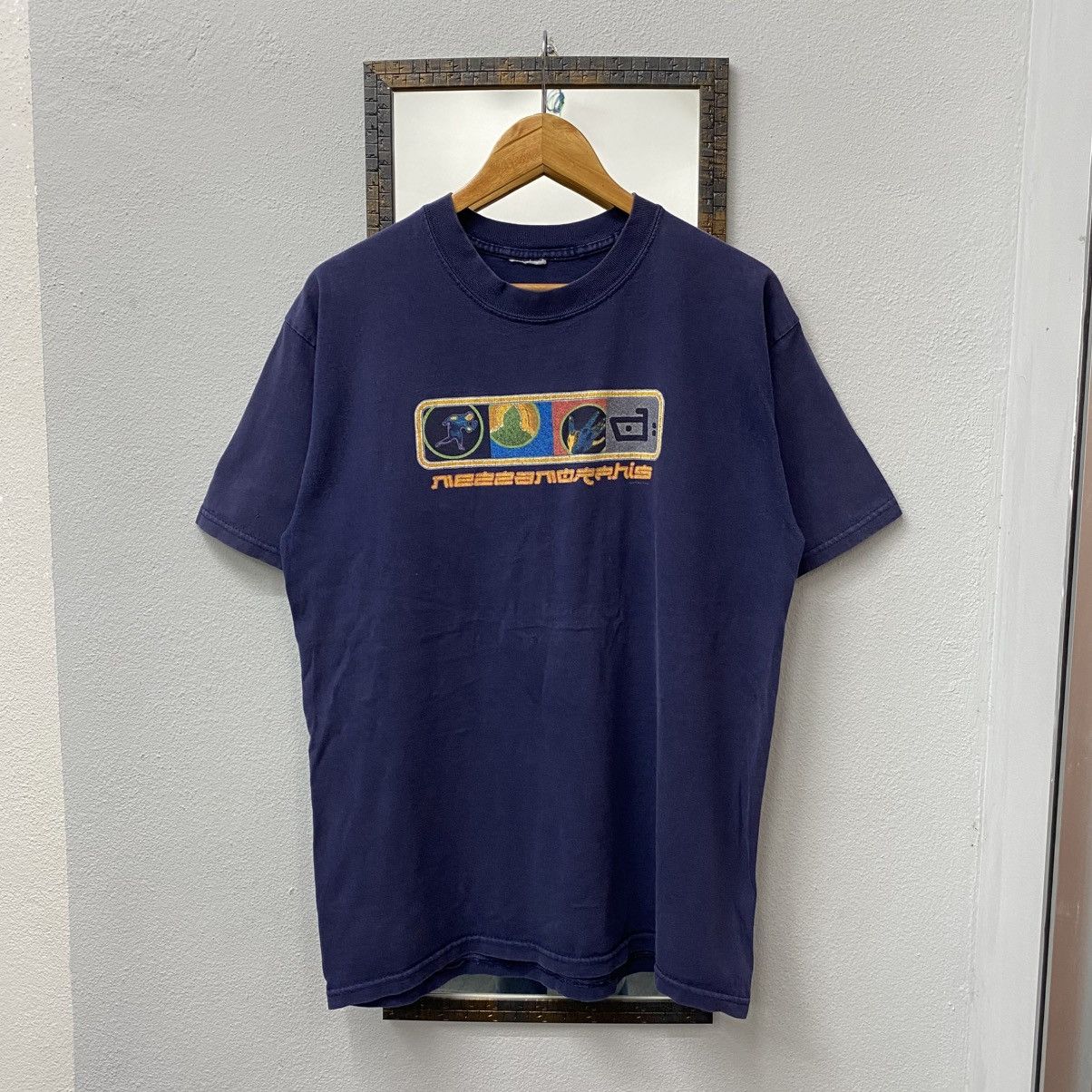 Band Tees Vintage 90s DELIRIOUS? Mezzamorphis Album Band Tee Size US L / EU 52-54 / 3 - 1 Thumbnail
