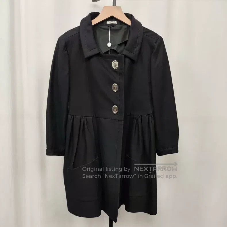 Miu Miu 38 Cotton dress black