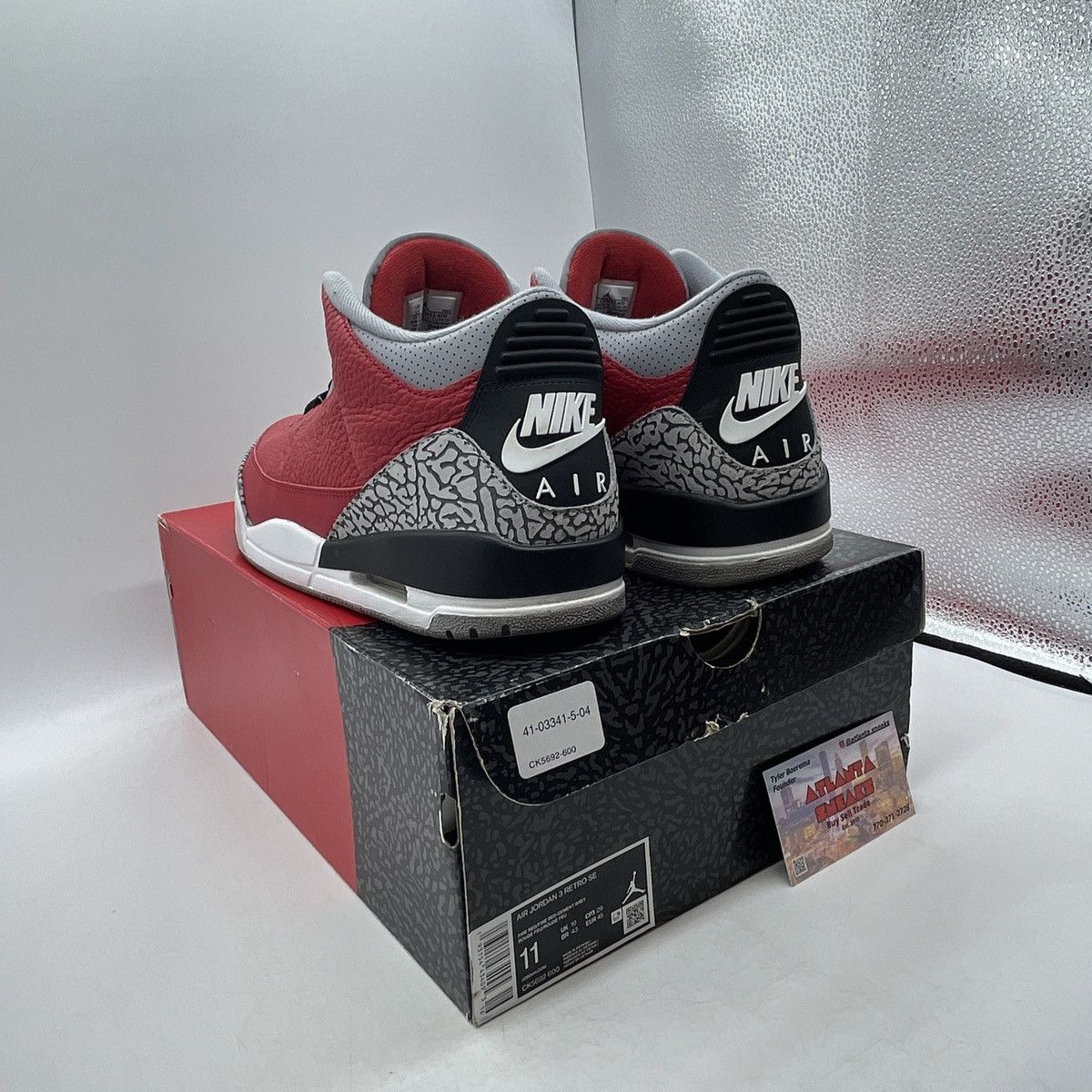 Jordan Brand Air Jordan 3 unite Size US 11 / EU 44 - 4 Thumbnail