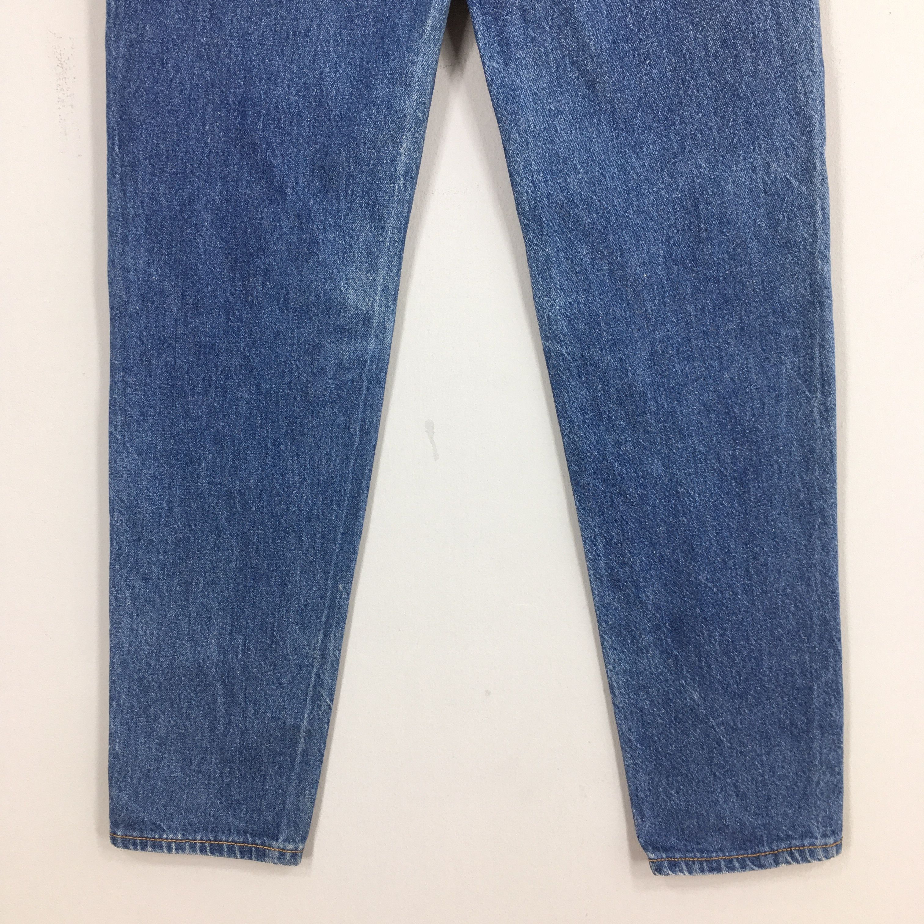 Levi's Size 24x31 Vintage 90s Levi's 501 Faded Blue Jeans S762 Size 24" / US 00 / IT 34 - 12 Thumbnail