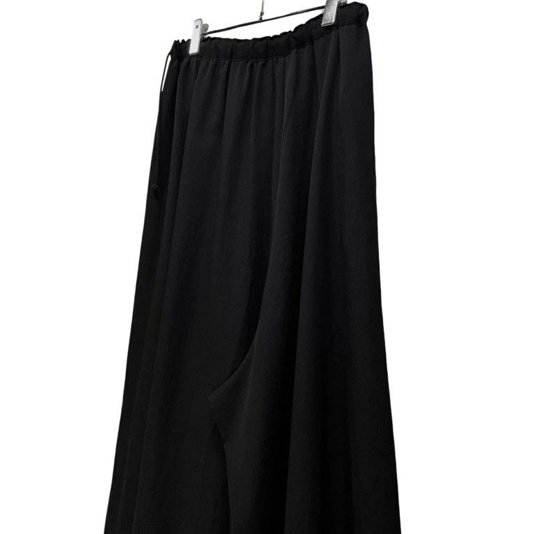 Yohji Yamamoto Yohji Yamamoto +NOIR 17SS Wool Gabardine Asymmetrical Pants Size US 28 / EU 44 - 5 Thumbnail