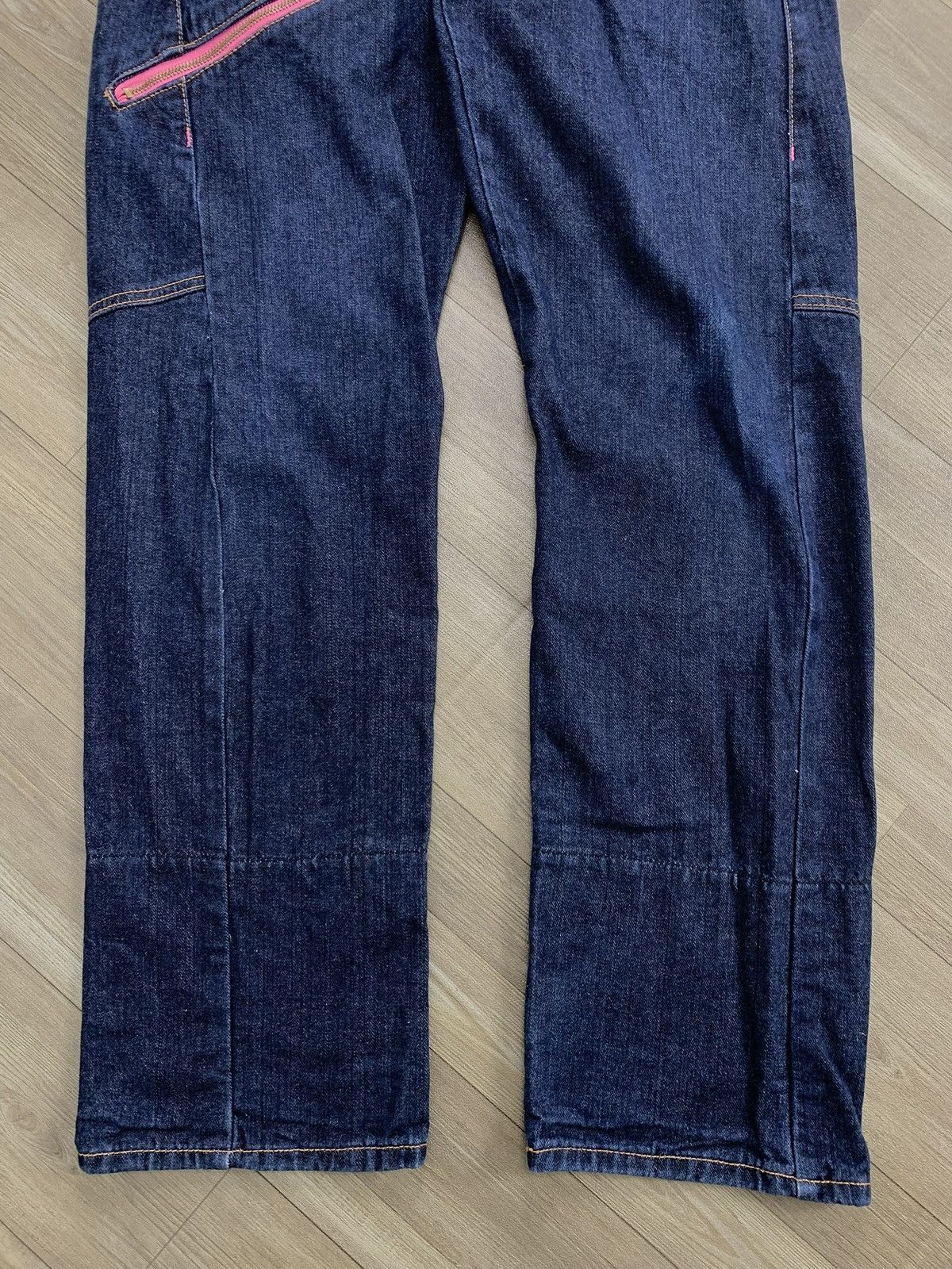 Japanese Brand 2000s Sorridere Doubel Waist Punk Ifsix Lgb Style Jeans Size US 32 / EU 48 - 6 Thumbnail