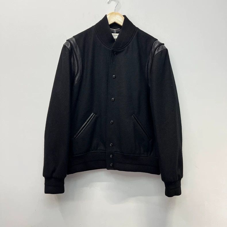 Saint Laurent Paris Saint Laurent Paris Classic wool baseball jersey-2506 Size US L / EU 52-54 / 3 - 1 Thumbnail