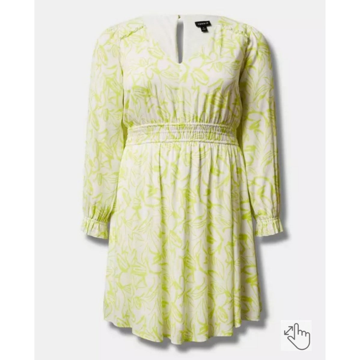 Torrid Torrid Mini Wash Gauze Wide Waist Skater Dress sz 4 Size 4XL / US 24-26 - 1 Thumbnail