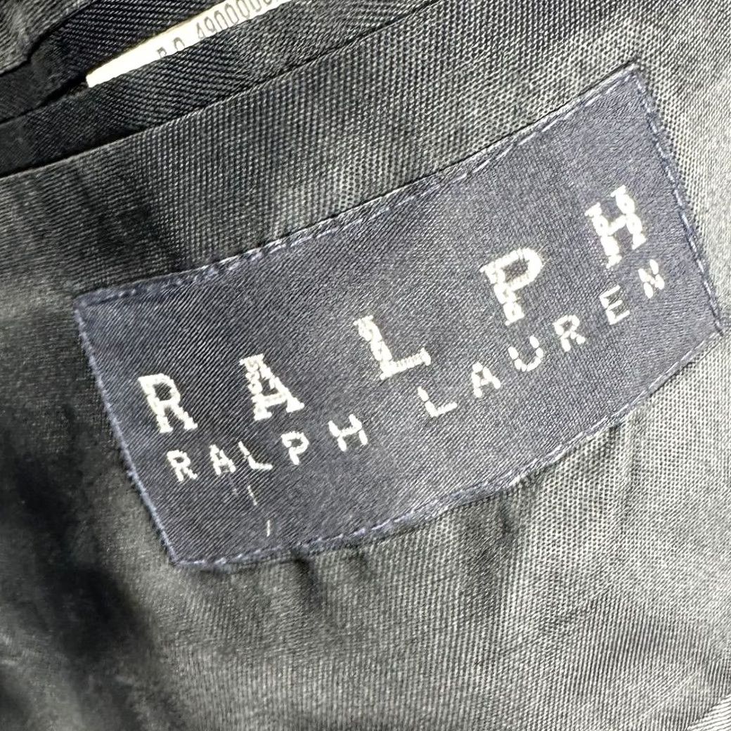 Ralph Lauren Ralph Lauren Sport Coat Blazer Mens 44R Black Wool 2 Button Tuxedo Jacket Long Sleeve Single-Breasted Victorian? Size 44R - 5 Thumbnail