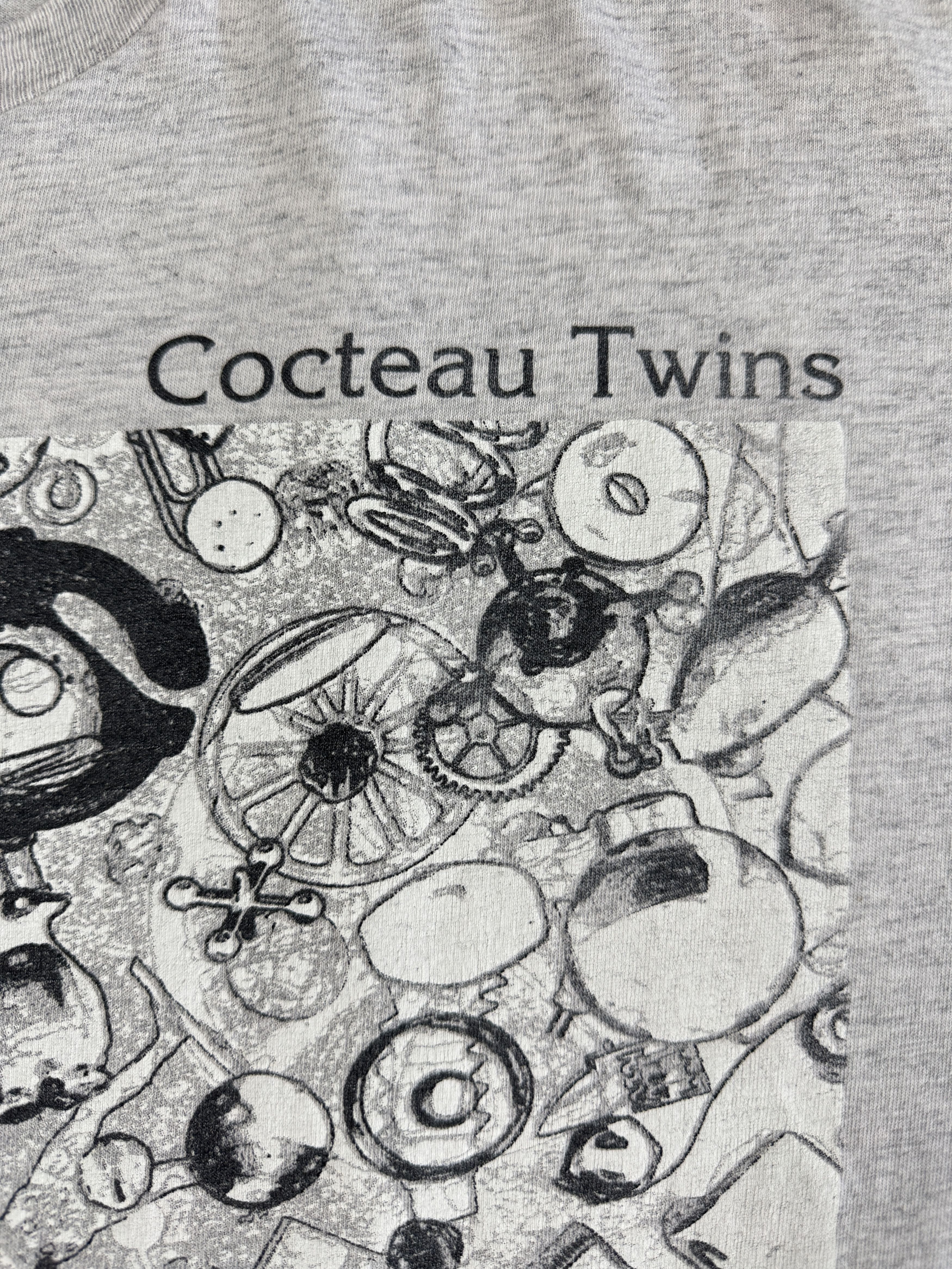 Vintage Vintage 90s Cocteau Twins 'Four Calendar Cafe' Shirt Size US XL / EU 56 / 4 - 5 Thumbnail