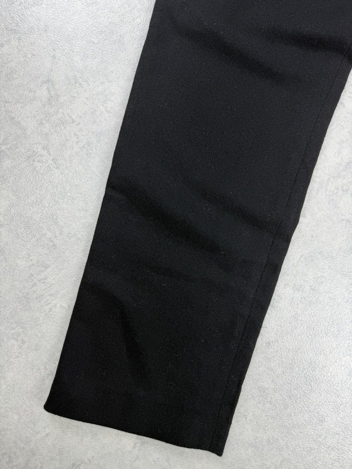 Other Chloe Stora Women’s Wool Trousers Pants Black Size 34 Size 24" / US 00 / IT 34 - 3 Thumbnail