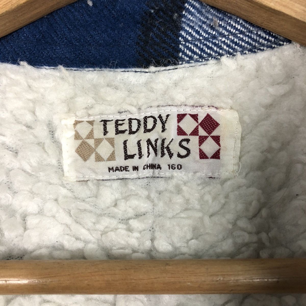 Flannel × Japanese Brand × Vintage 📌Vintage Flannel Wool Jacket Teddy Links Issey Miyake Size US M / EU 48-50 / 2 - 18 Thumbnail