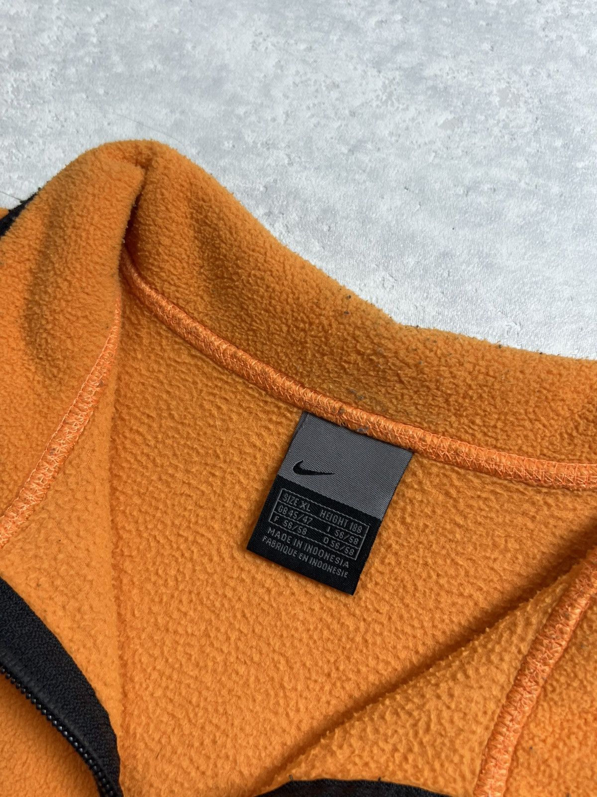 Nike 90s Nike Embroidered Logo Vintage Y2K 1/4 Zip Fleece Jacket Size US XL / EU 56 / 4 - 5 Thumbnail