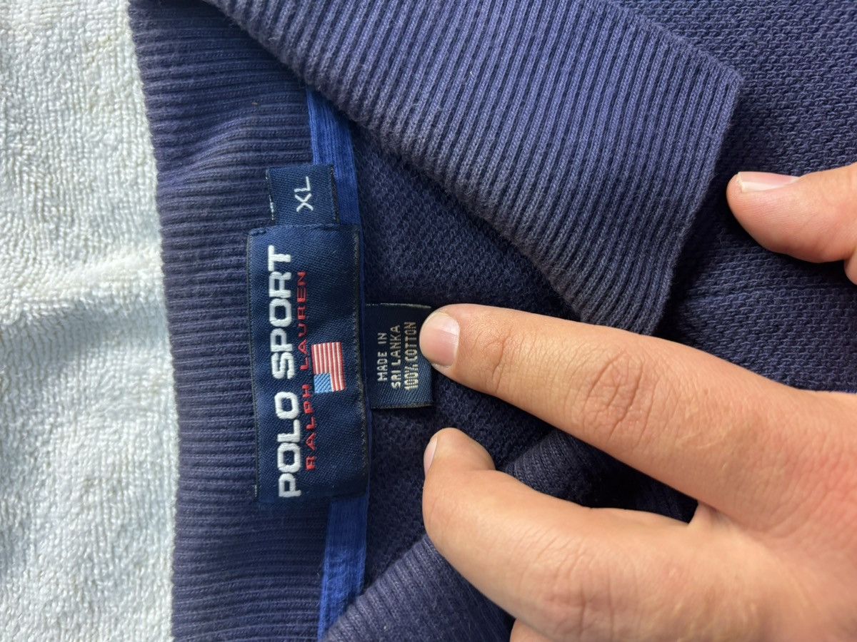 Polo Ralph Lauren Polo Ralph Lauren Sport Vintage USA Polo Size US XL / EU 56 / 4 - 3 Thumbnail