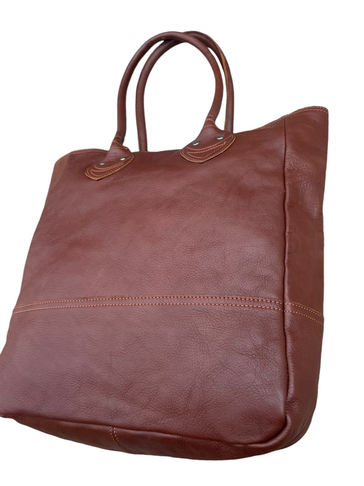 Leather R. Newbold Cowhide Leather Tote Bag Size ONE SIZE - 11 Thumbnail