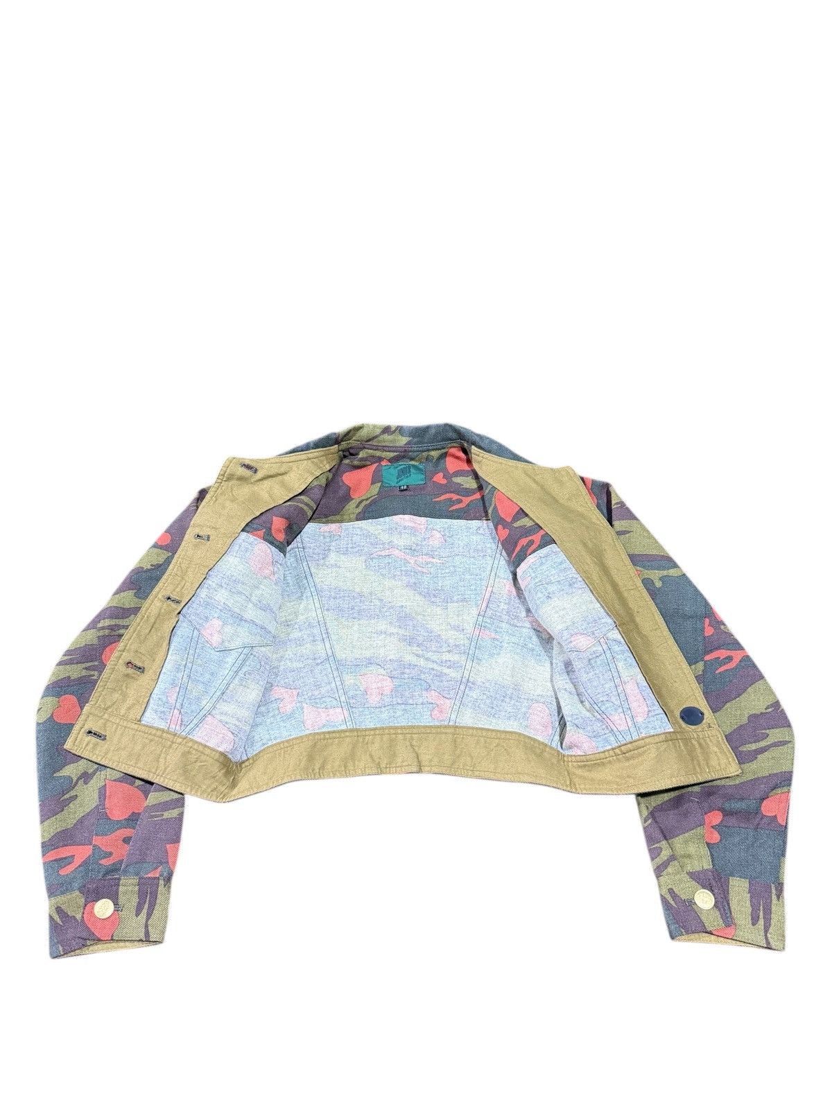Jean Paul Gaultier RARE VINTAGE JUNIOR GAUTIER 90s CAMO JACKET Size S / US 4 / IT 40 - 13 Thumbnail