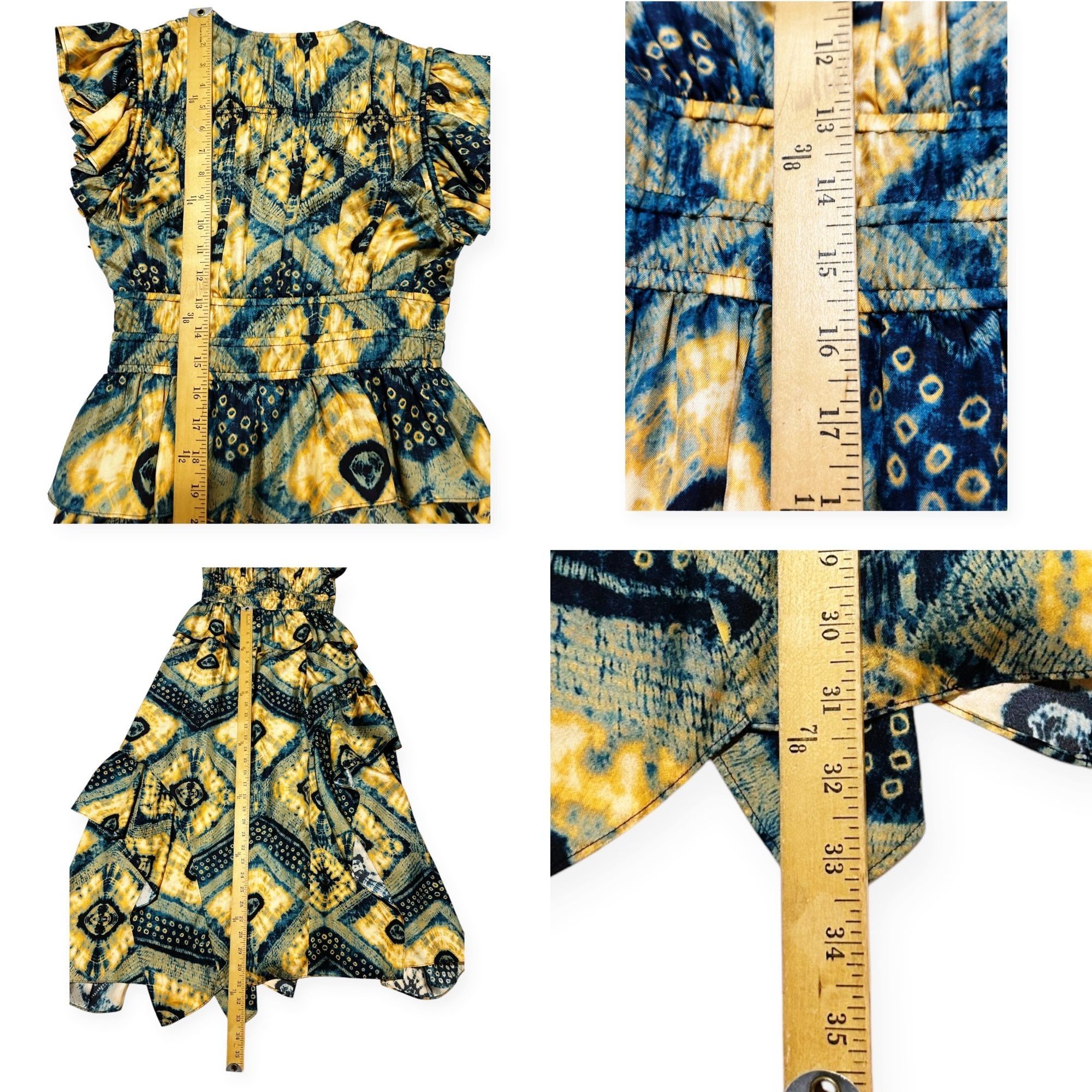Ulla Johnson Ulla Johnson Avia Dress, Silk Midi Dress, Size 0, NWT Size XS / US 0-2 / IT 36-38 - 12 Thumbnail