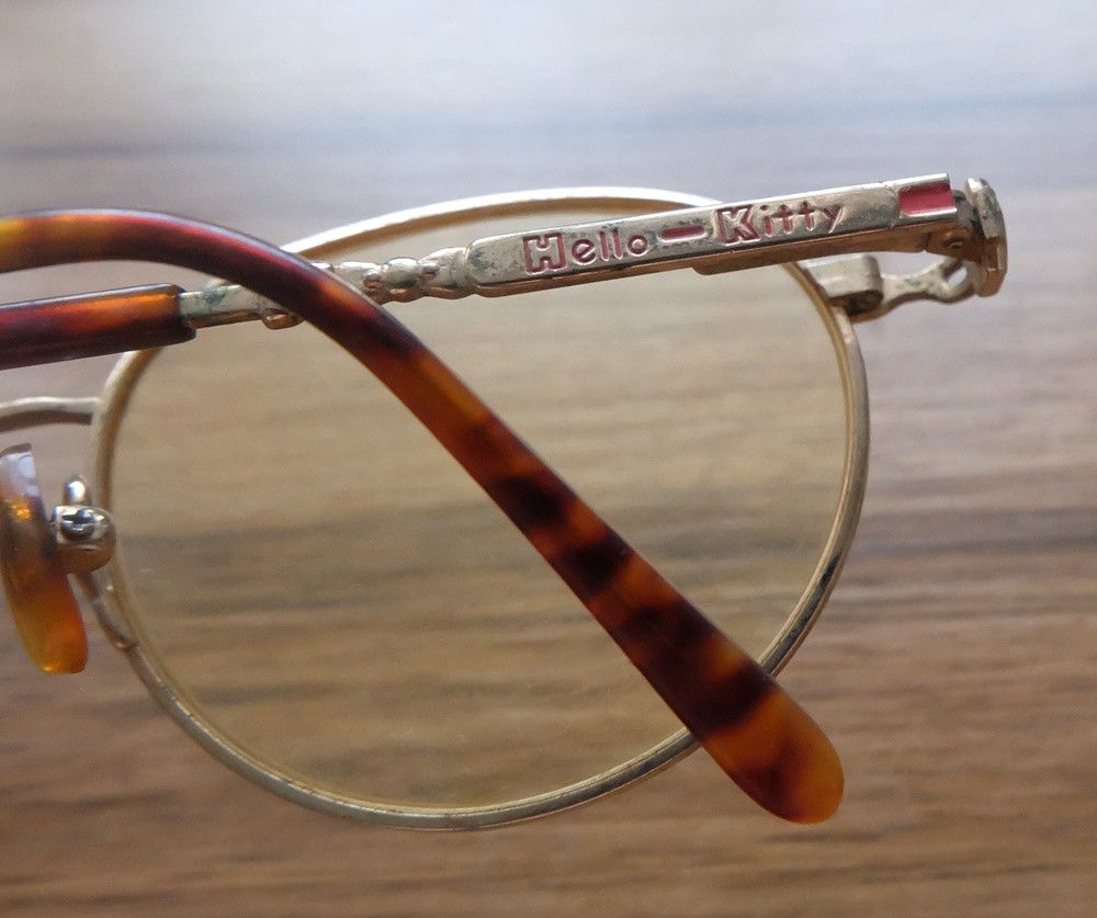 Japanese Brand Vintage Hello Kitty Glasses from the 1990s Size ONE SIZE - 4 Thumbnail