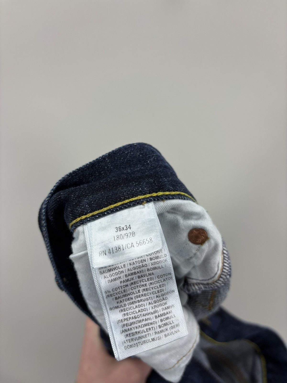 Polo Ralph Lauren × Ralph Lauren Mens jeans Polo Ralph Lauren Size 36 Color Blue Size US 36 / EU 52 - 9 Thumbnail