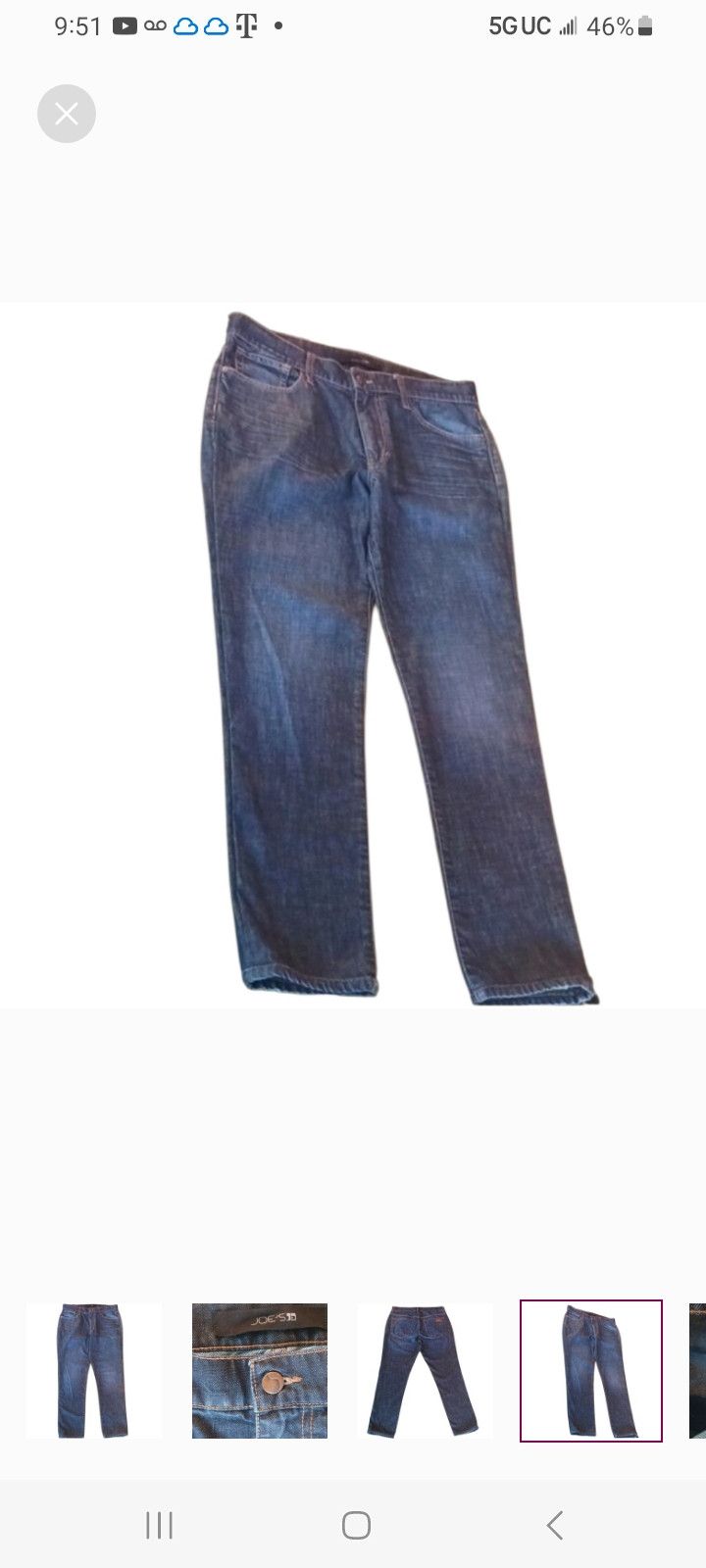 Joe's JOE'S JEANS Rebel Denim Jeans Size US 33 - 7 Thumbnail