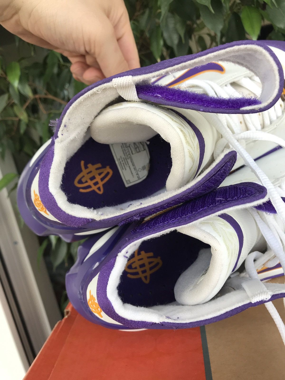 NBA Air Zoom Huarache 2K5 Lakers Kobe Bryant Lebron Jordan KD Size US 9 / EU 42 - 10 Thumbnail
