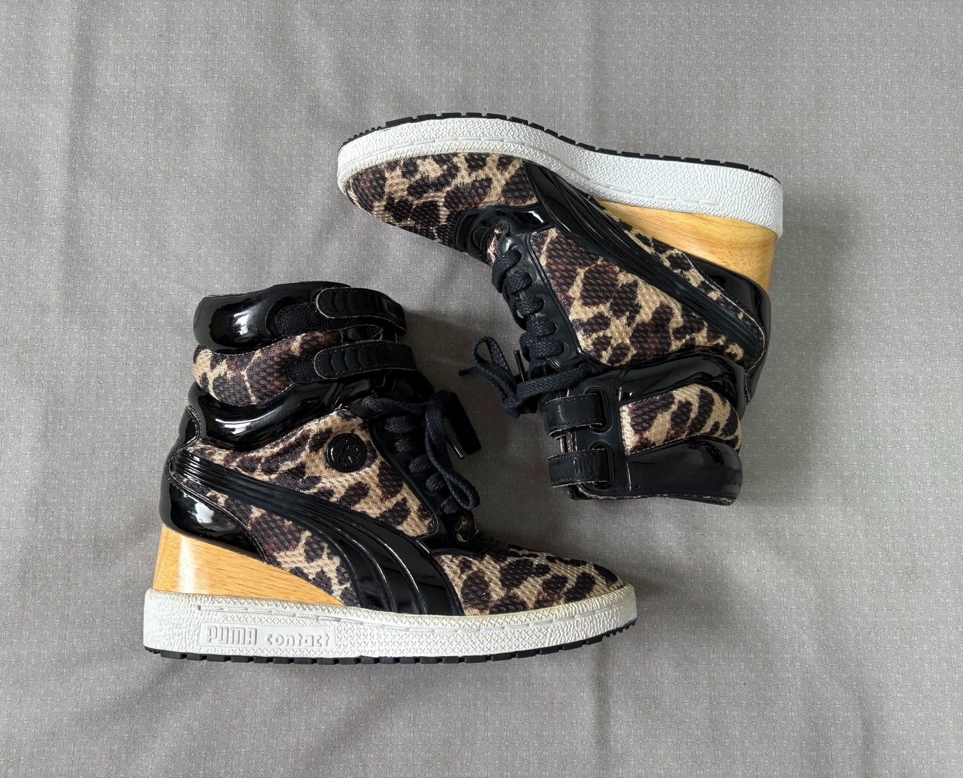 Puma MIHARA YASUHIRO x PUMA Boxing Leopard Geta Sneaker Mint 35.5 Size US 5 / IT 35 - 2 Thumbnail