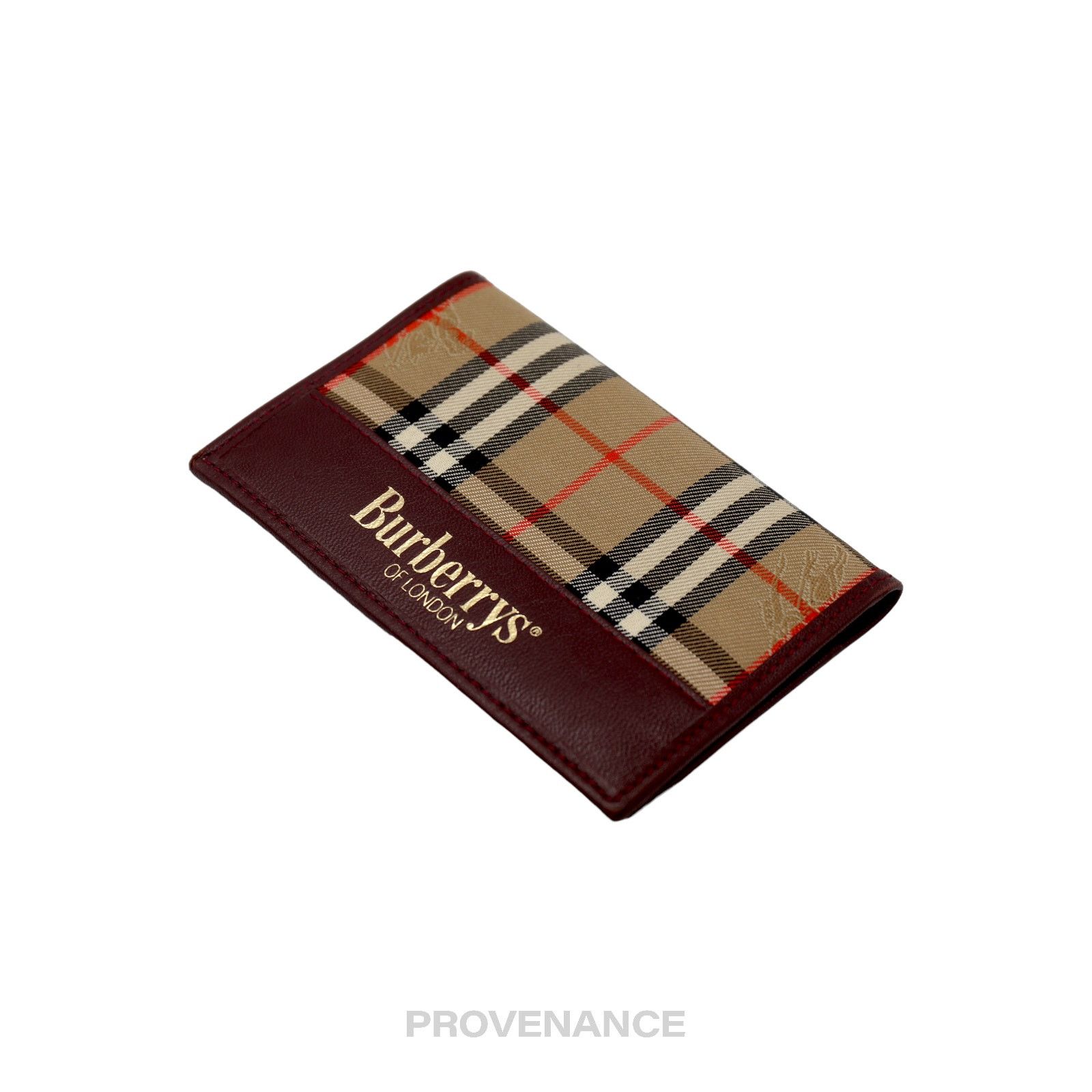Burberry 🔴 Burberry Pocket Organizer Card Wallet - Nova Check Size ONE SIZE - 3 Thumbnail