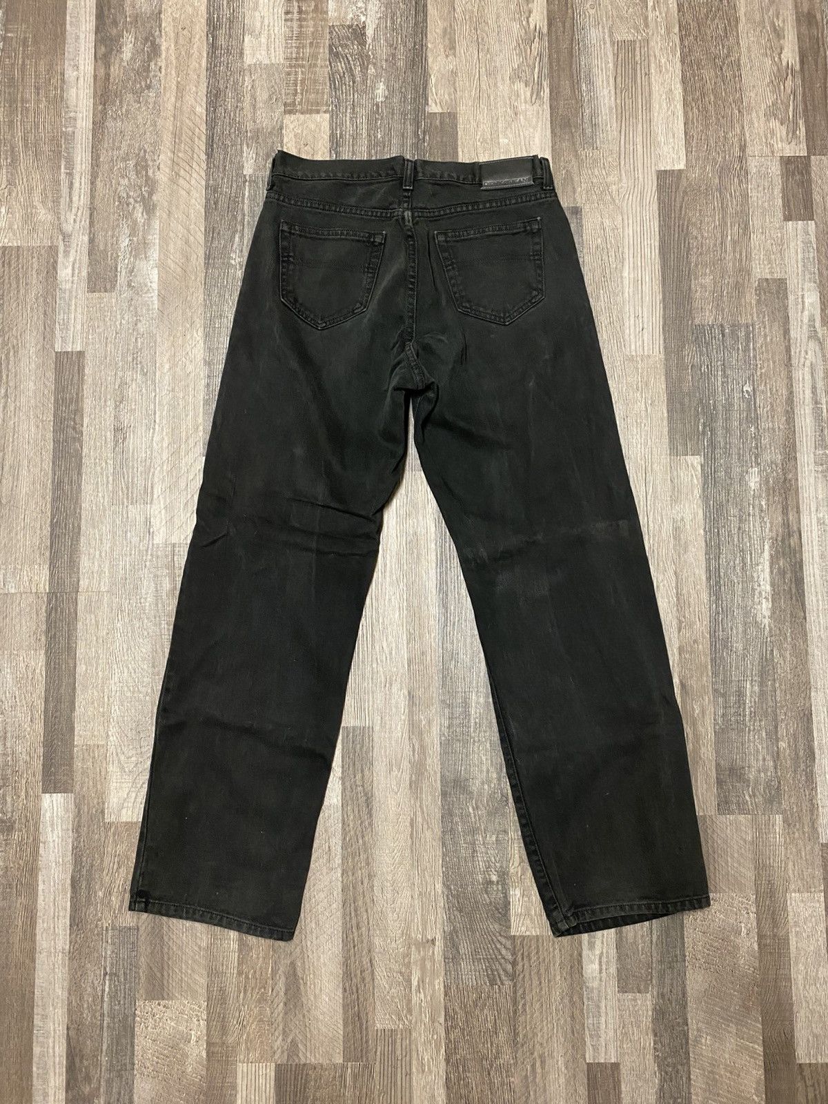 DKNY Vintage 90’s DKNY Black Denim Jeans Pants Relaxed Fit Baggy Size US 32 / EU 48 - 6 Thumbnail