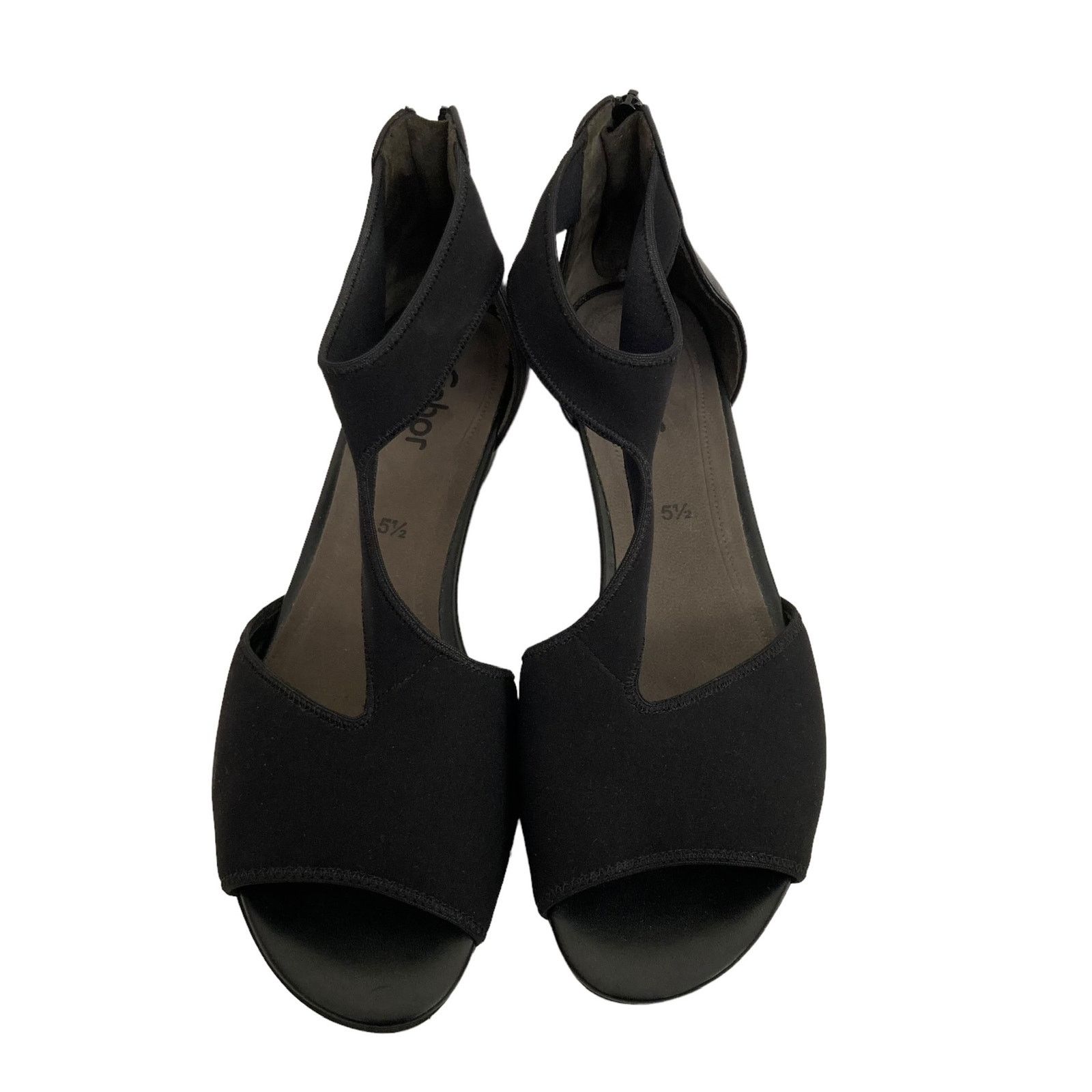 Other Gabor Black Sandal Heels Sz 8.5 Size US 8.5 / IT 38.5 - 2 Thumbnail