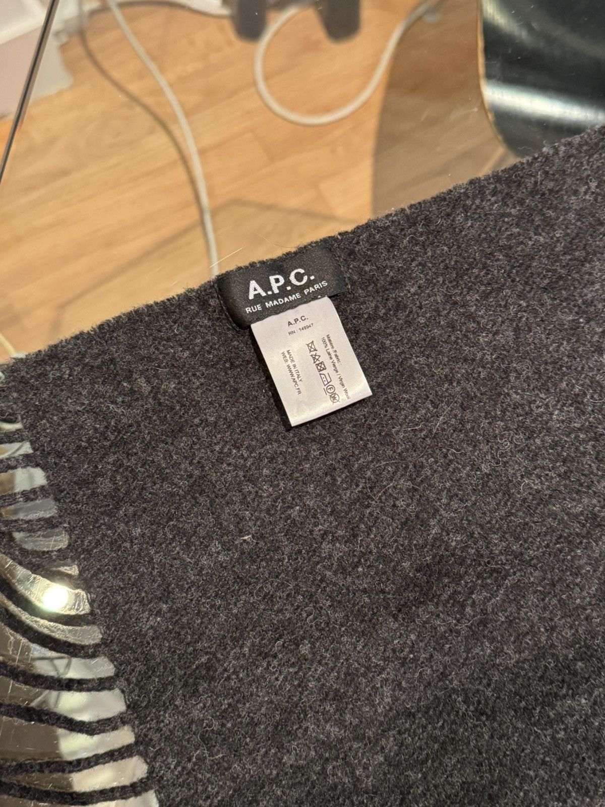 A.P.C. APC wool scarf Size ONE SIZE - 2 Thumbnail