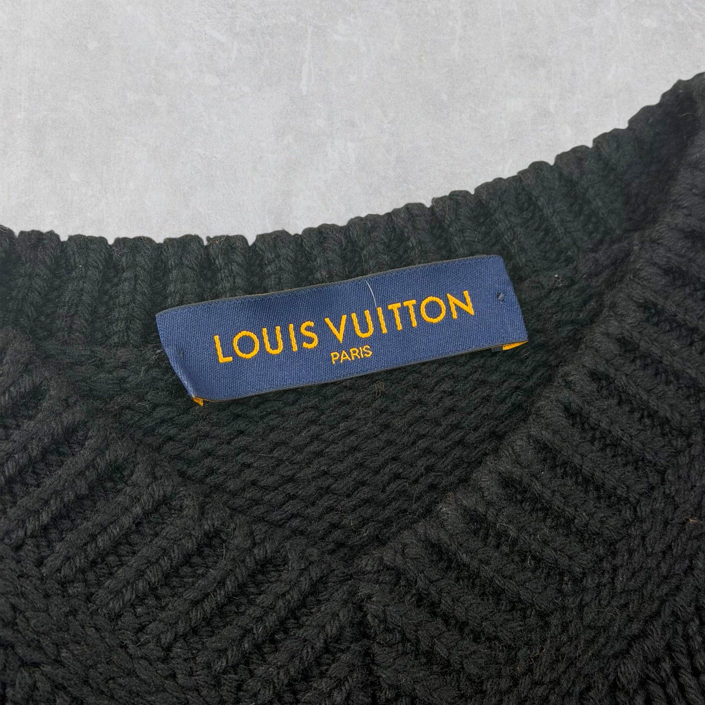 Louis Vuitton Louis Vuitton Chunky Intarsia Football Shirt M Size US M / EU 48-50 / 2 - 5 Thumbnail