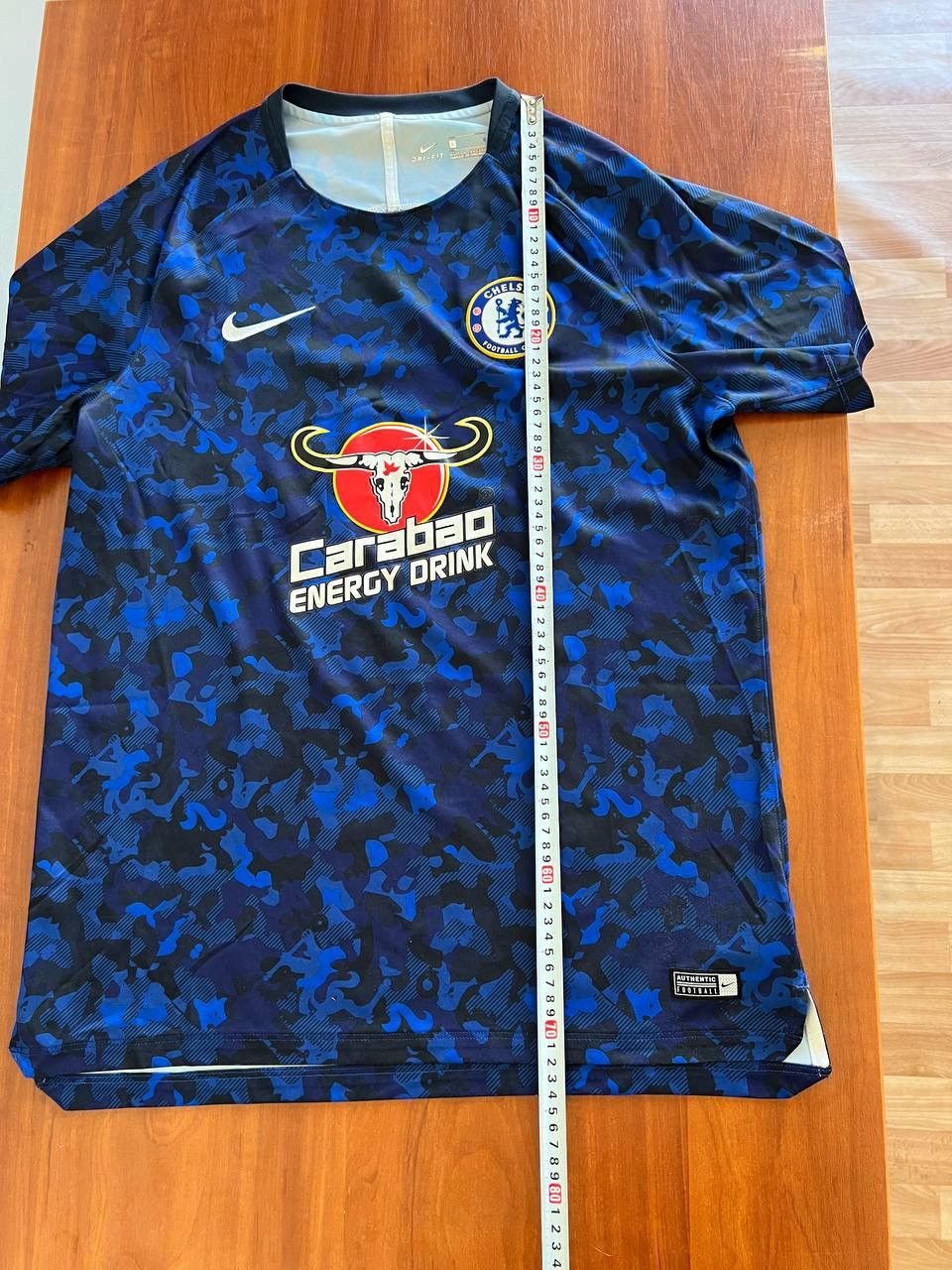 Nike 2018/19 CHELSEA TRAINING SOCCER JERSEY FOOTBALL SHIRT SIZE L Size US L / EU 52-54 / 3 - 12 Thumbnail