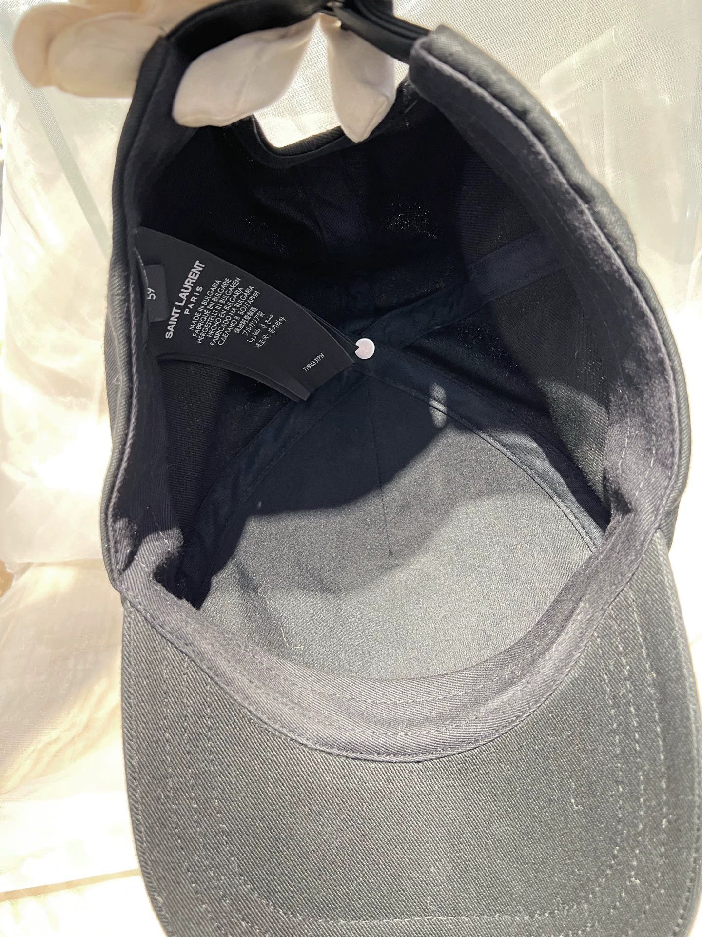Yves Saint Laurent YSL Black Cap 59 Pre-Owned Size ONE SIZE - 5 Thumbnail