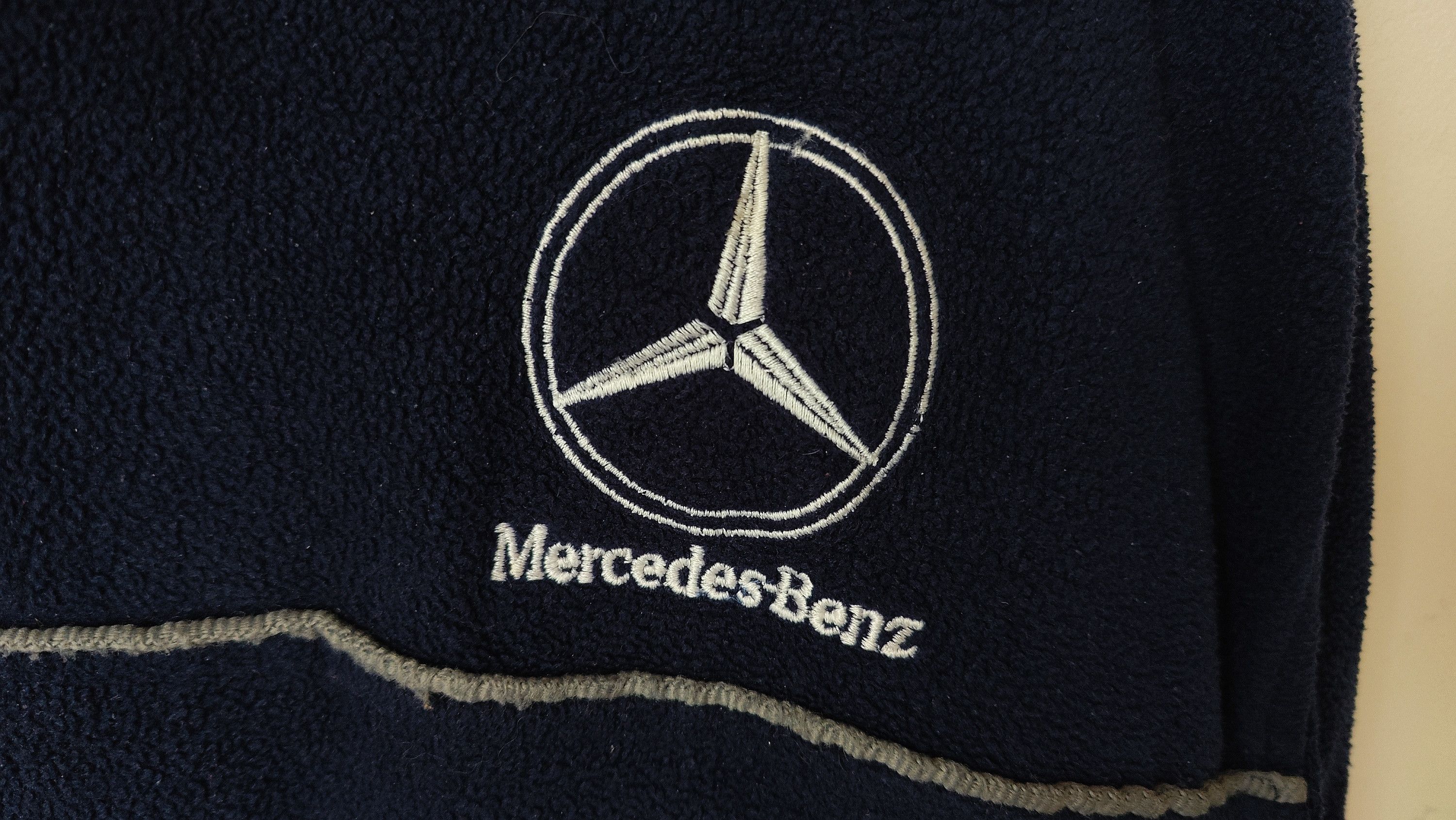 Mercedes-Benz × Vintage Vintage West x Mobil x Mercedes Benz VTG 90s Polar Fleece Size US XL / EU 56 / 4 - 5 Thumbnail