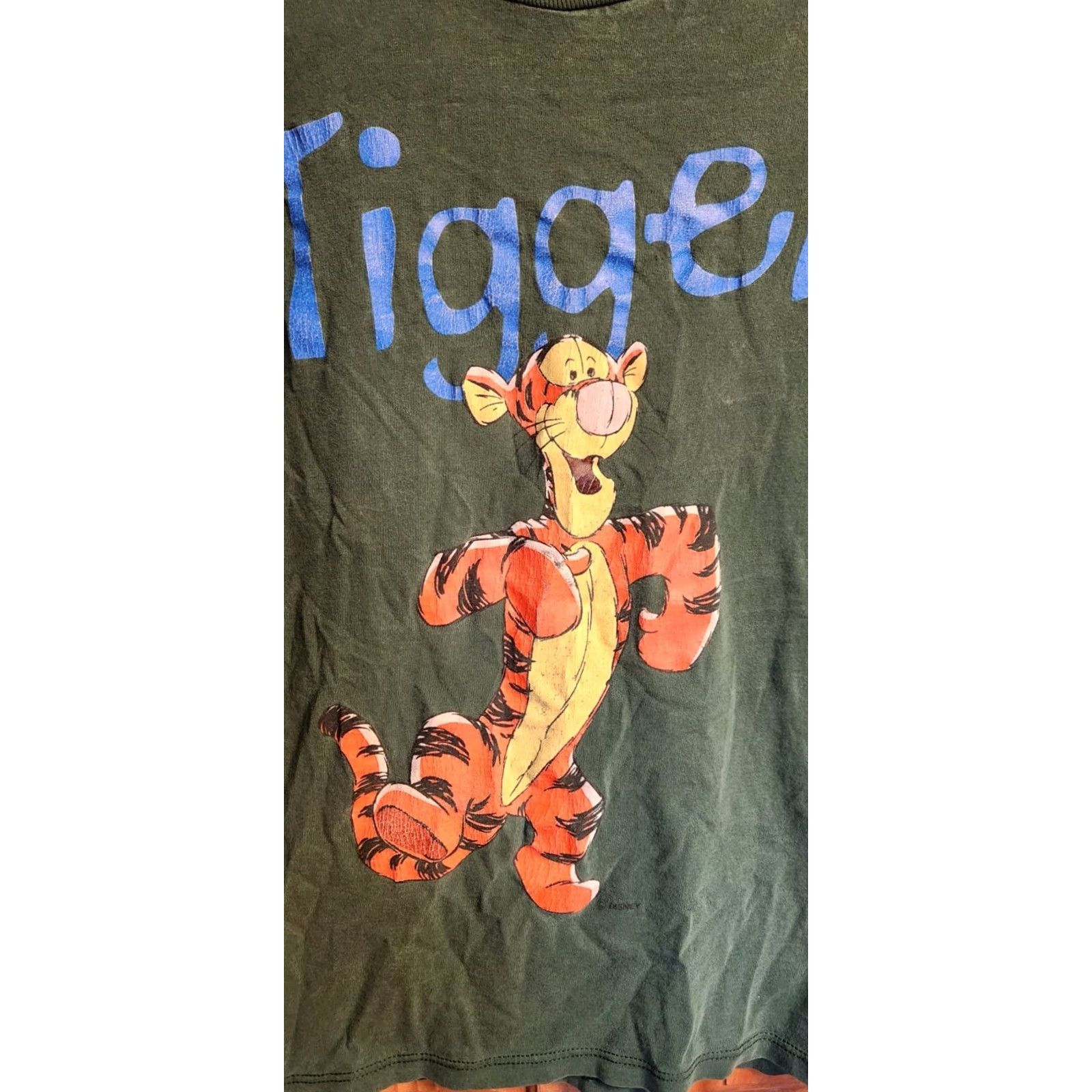 Disney Disney Tigger T Shirt Tee Size M Medium Green Pooh USA Vintage Pooh Retro Shirt Mens Size US M / EU 48-50 / 2 - 5 Thumbnail