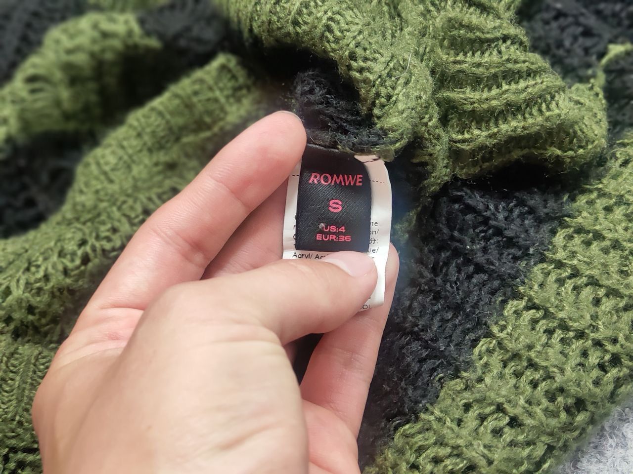 Hysteric Glamour hysteric glamour distressed striped green sweater Y2K Style Size US S / EU 44-46 / 1 - 15 Thumbnail