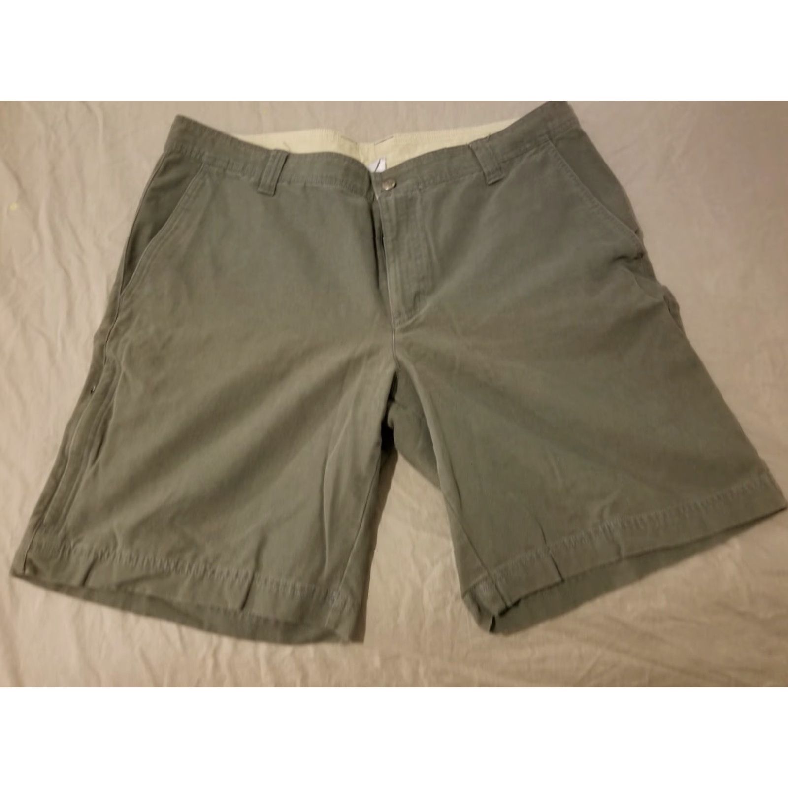 Vintage Columbia Shorts Khaki 38 Cotton Chino Mens Beige Cotton Chino Size US 38 / EU 54 - 3 Thumbnail