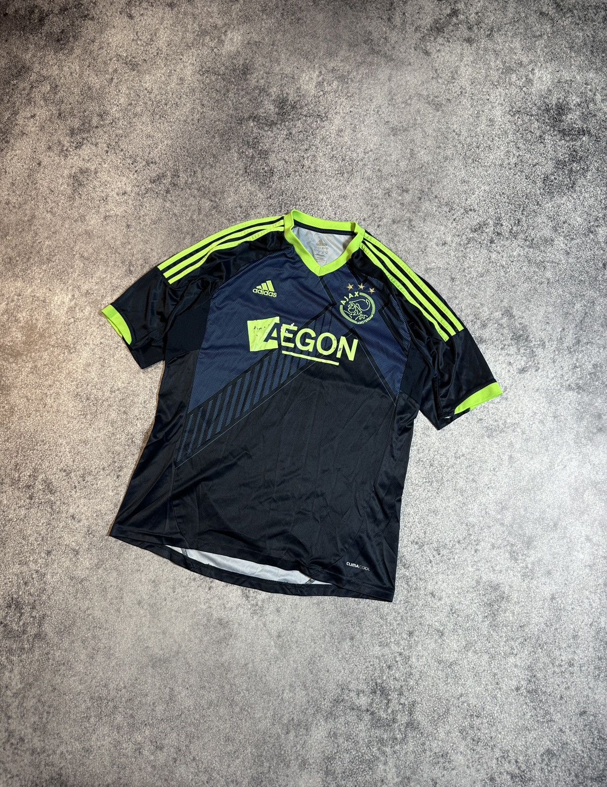 Adidas × Vintage Adidas Ajax Soccer Jersey Streetwear Rare L USA Casual 12/13 Size US L / EU 52-54 / 3 - 1 Thumbnail