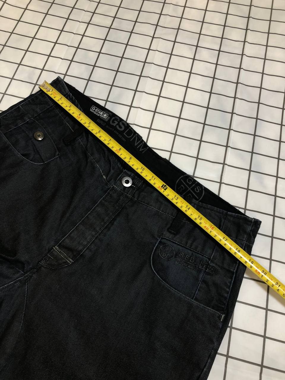 G-Star G-Star Raw GS01 Arc 3D Slim Blue Denim Jeans Size US 36 / EU 52 - 12 Thumbnail