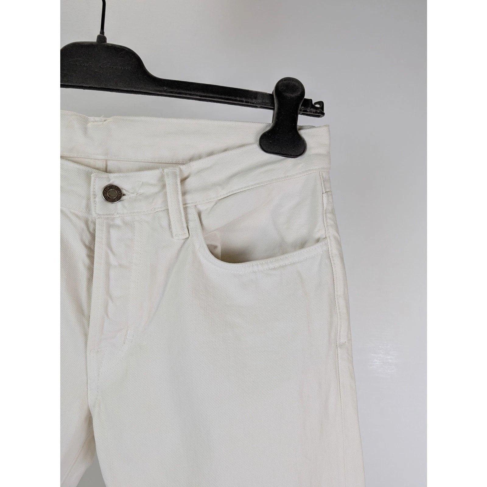 Tom Ford o1rshd1 Straight Denim Jeans in White Size US 31 - 5 Thumbnail