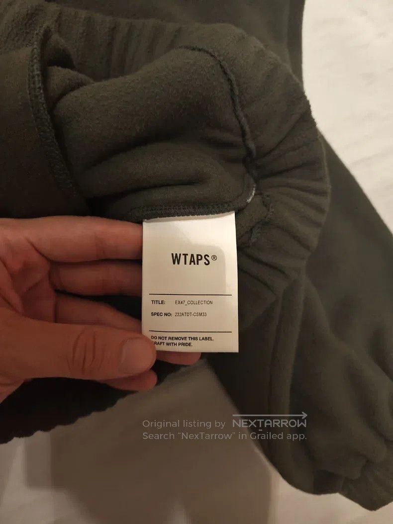 Wtaps Wtaps Fleece half-zip hoodie Size US M / EU 48-50 / 2 - 5 Thumbnail