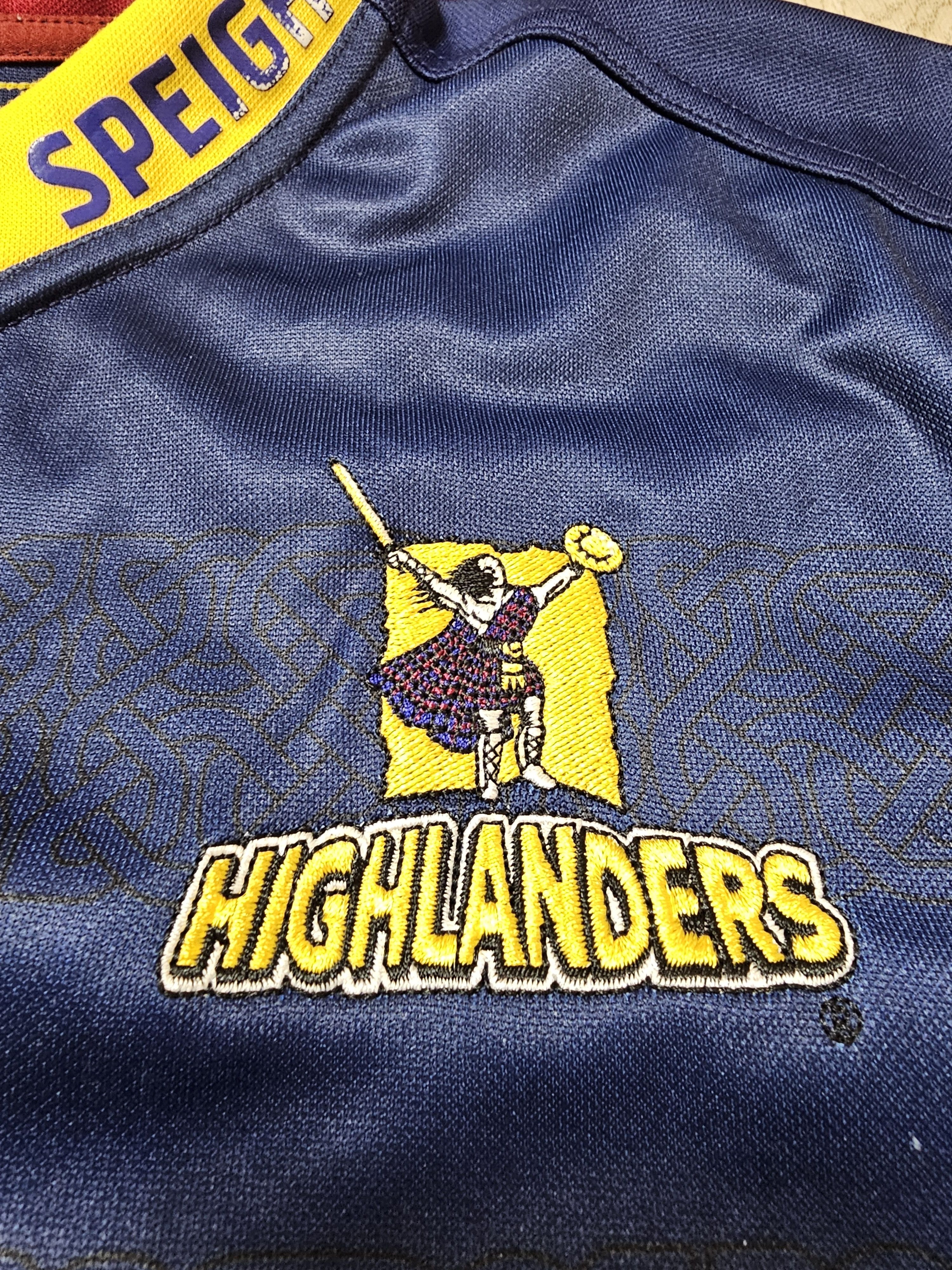 Adidas HIGHLANDERS RUGBY JERSEY 2013 NEW ZEALAND RUGBY JERSEY SHIRT Size US XL / EU 56 / 4 - 4 Thumbnail